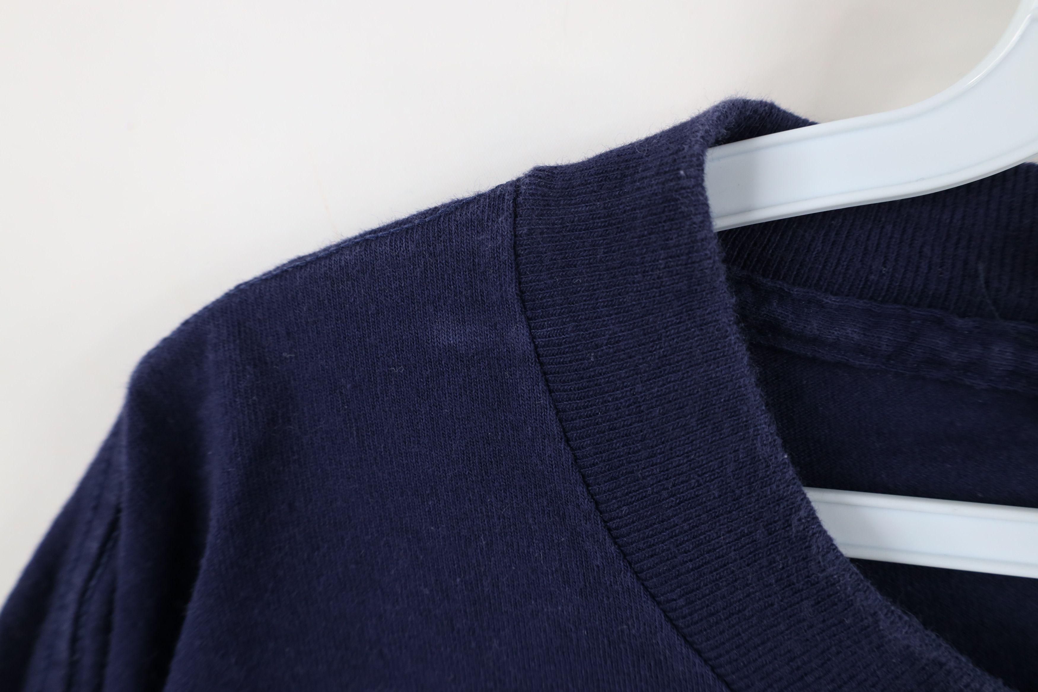 Majestic × Vintage Vintage 90s Majestic Football Long Sleeve T-Shirt Blue USA Size US XL / EU 56 / 4 - 6 Thumbnail