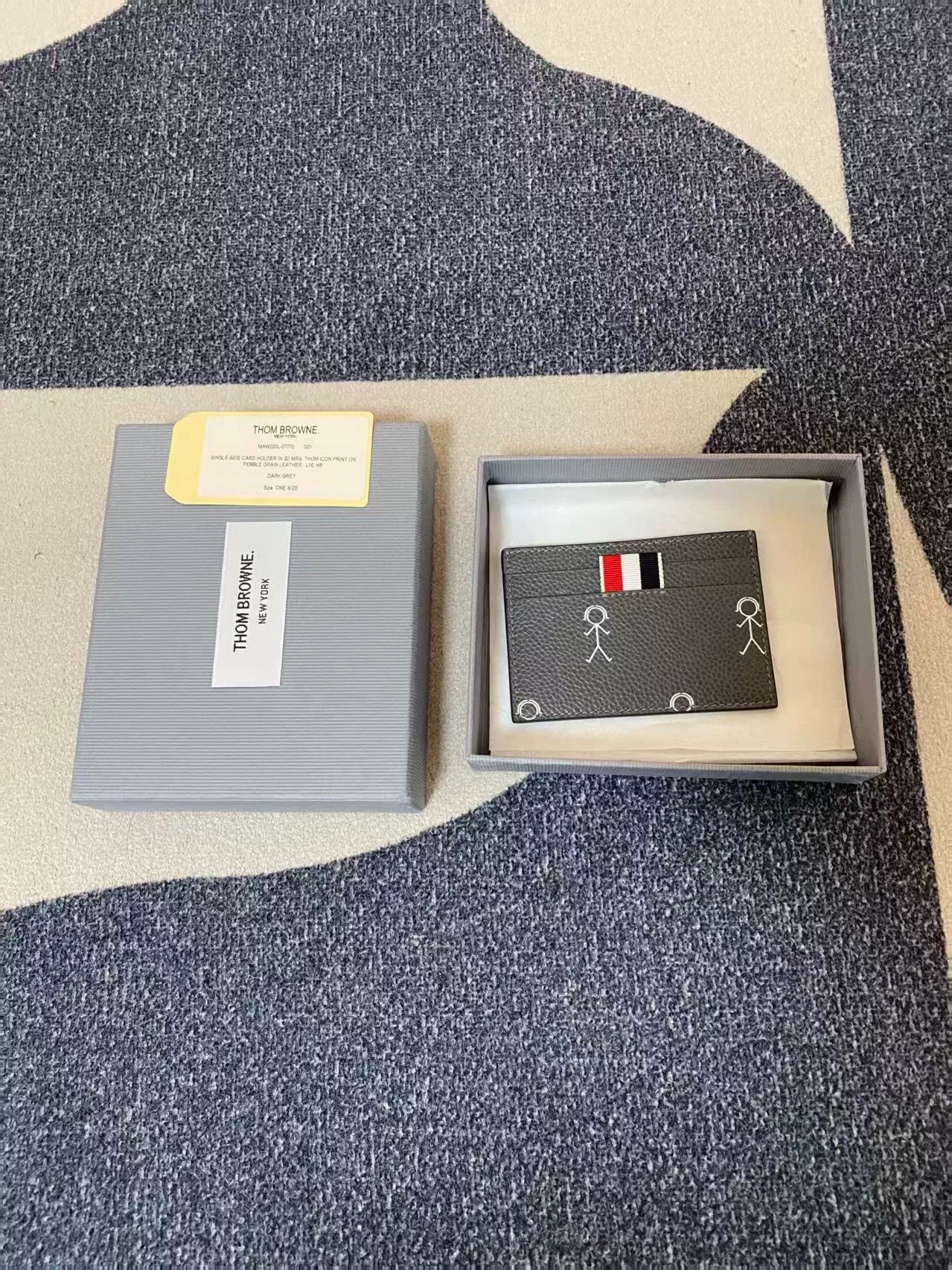 Thom Browne thom browne leather wallet with packaging Size ONE SIZE - 1 Thumbnail