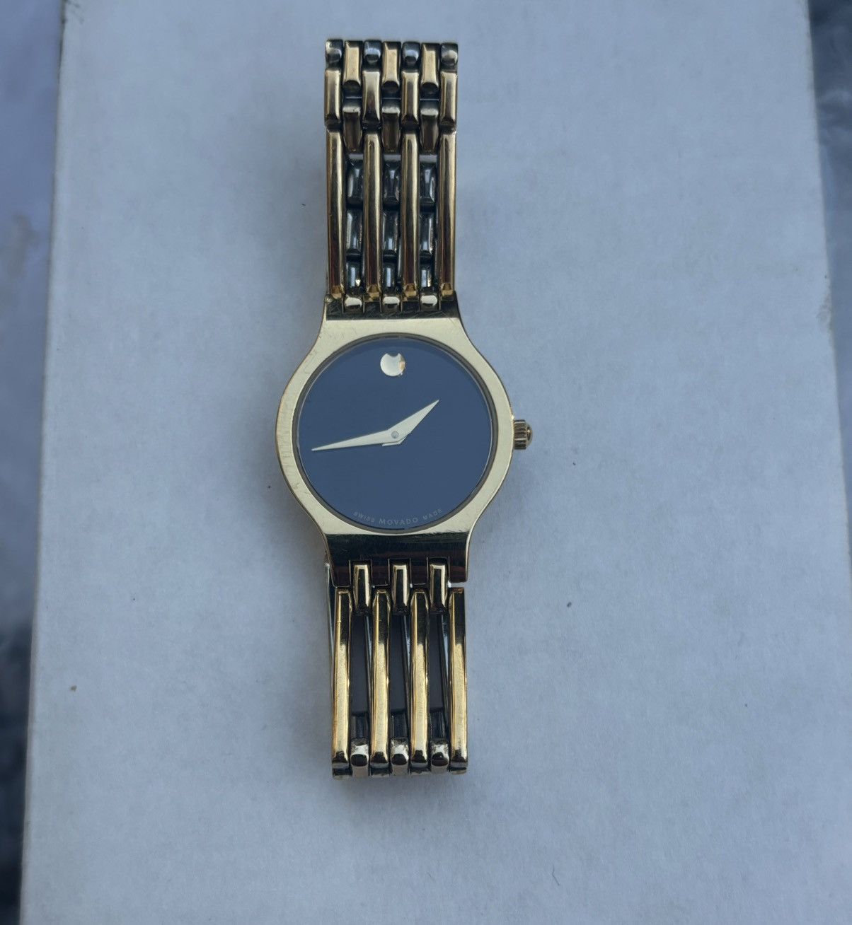 Movado Movado Esperanza 88 A1 1821 Gold Tone Women’s Watch! Size ONE SIZE - 10 Thumbnail