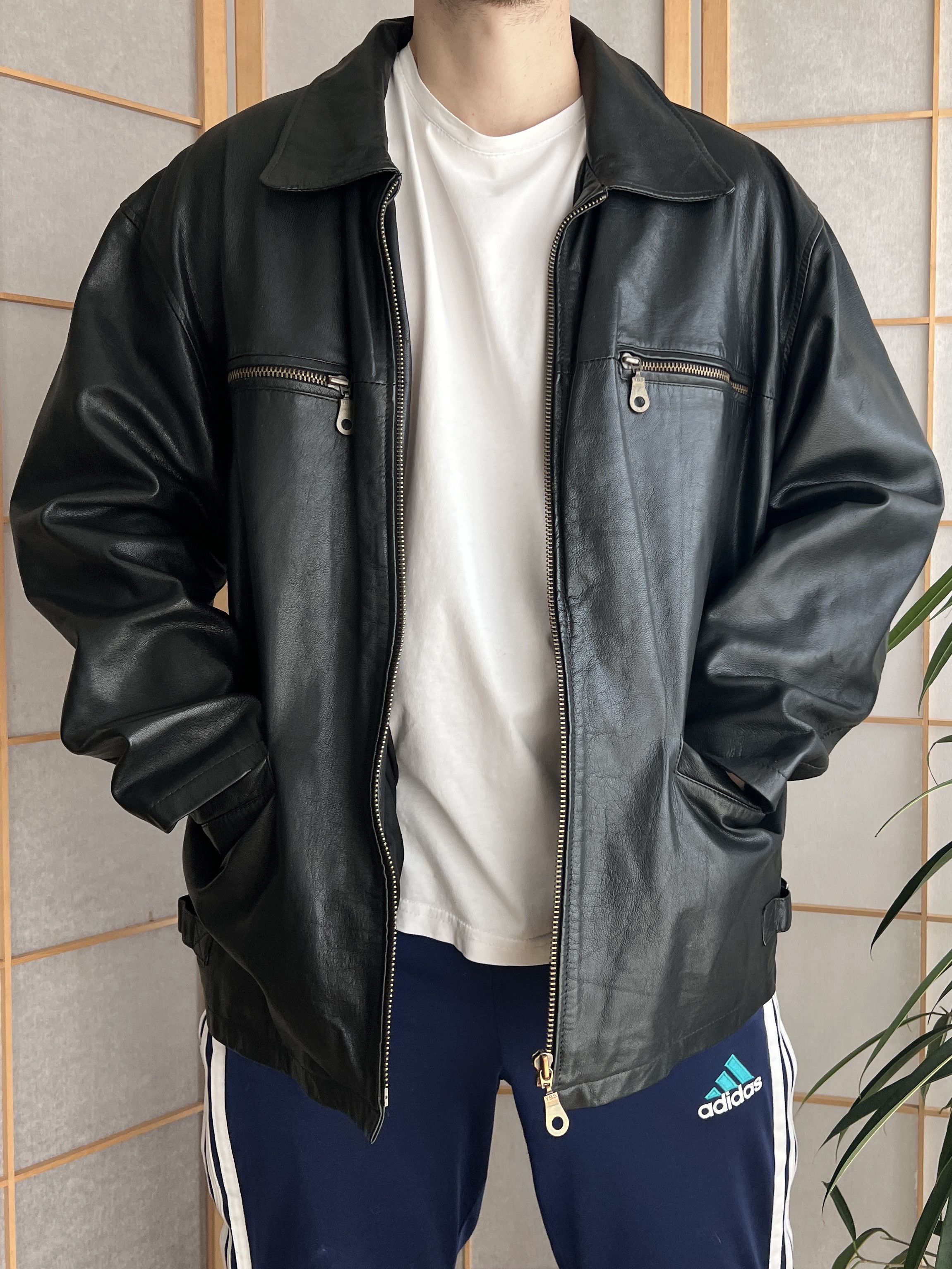 If Six Was Nine Japanese shine leather jacket 2000s rick owens kapital style Size US L / EU 52-54 / 3 - 24 Thumbnail