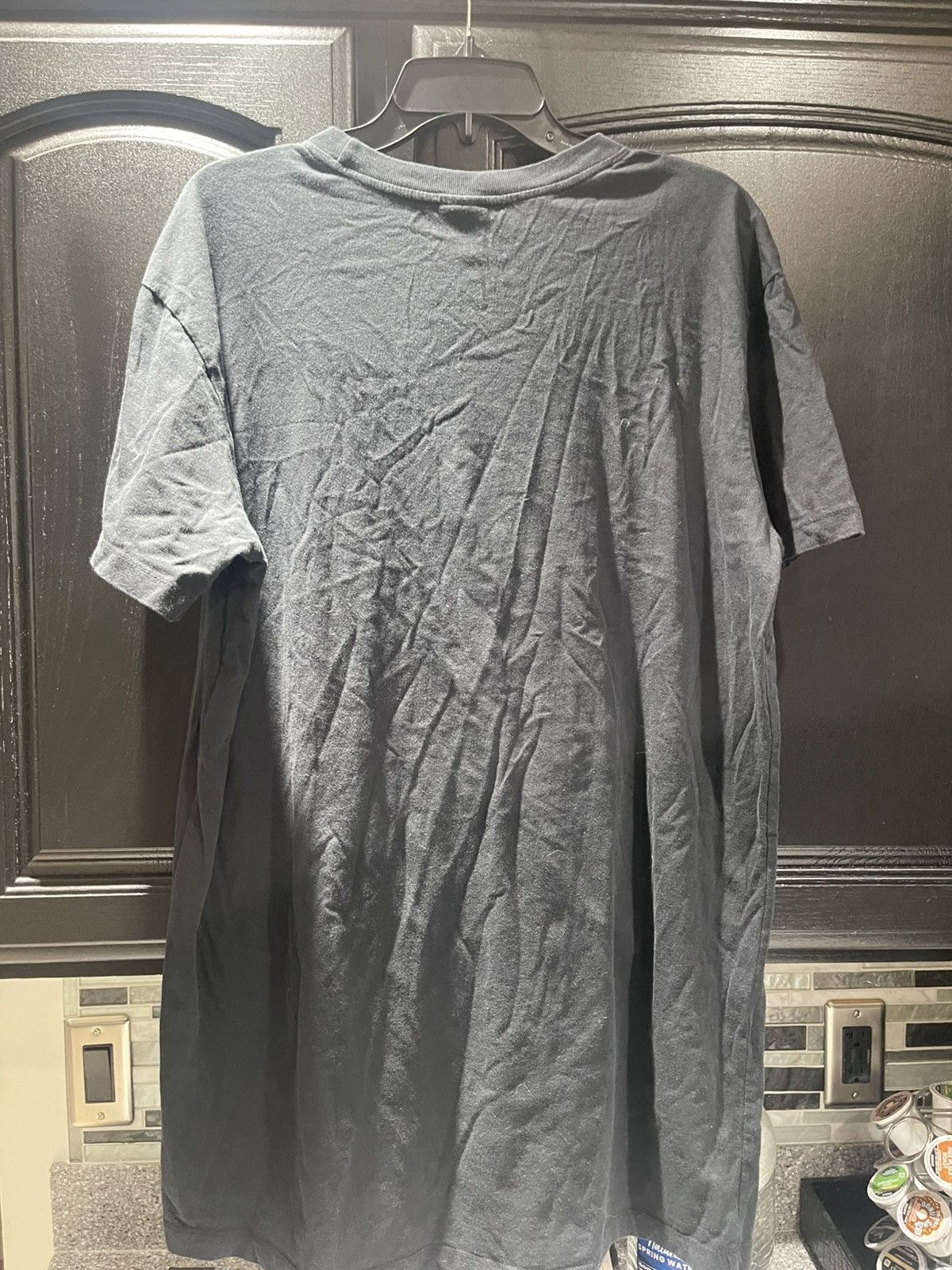 Nike Nike T Shirt Mens Sz L Black Short Sleeve Nike Centre Swoosh Size US L / EU 52-54 / 3 - 4 Thumbnail