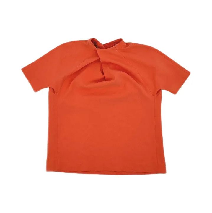 Balenciaga Balenciaga Minimalist Coral Short Sleeve Top Size US S / EU 44-46 / 1 - 1 Thumbnail