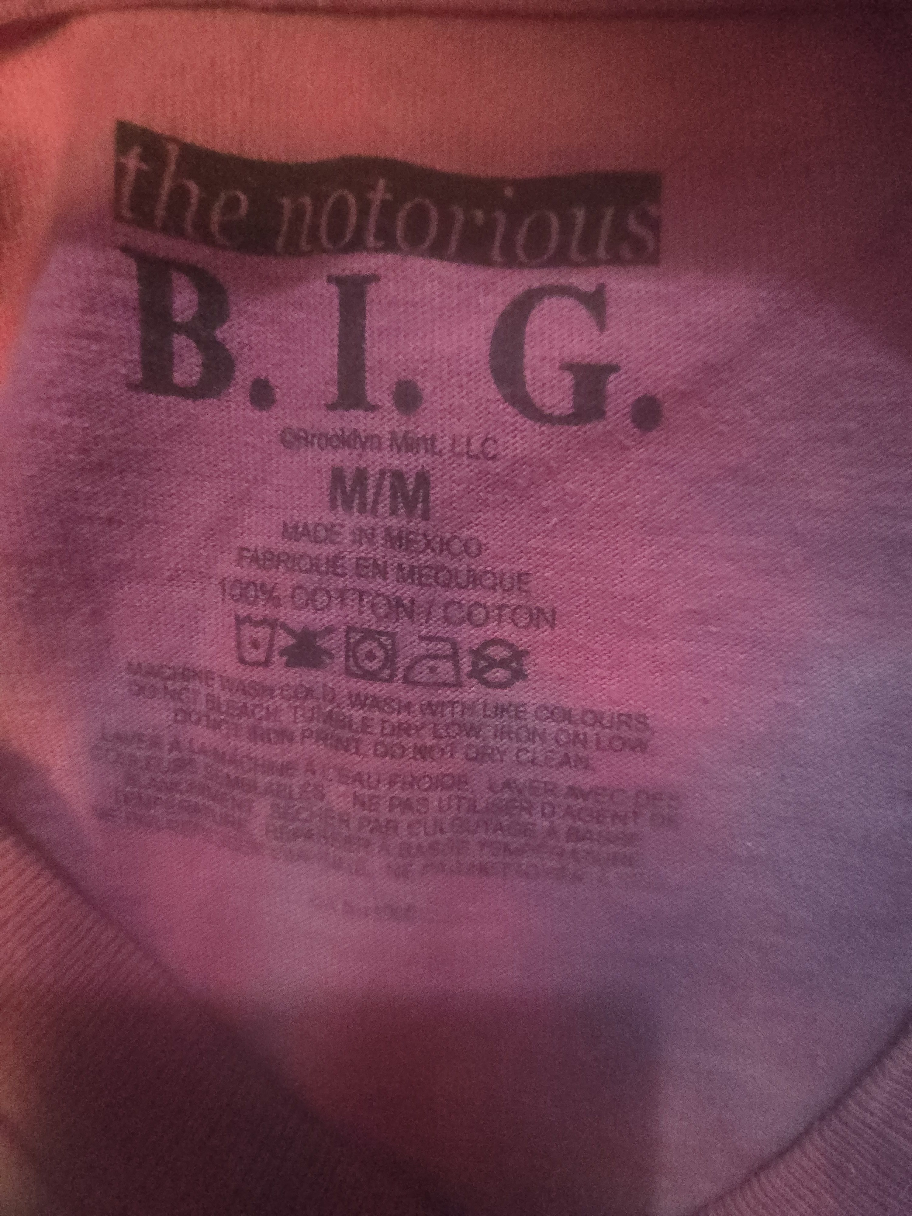 Band Tees × Rap Tees Notorious B.I.G. T-Shirt Size US M / EU 48-50 / 2 - 3 Thumbnail