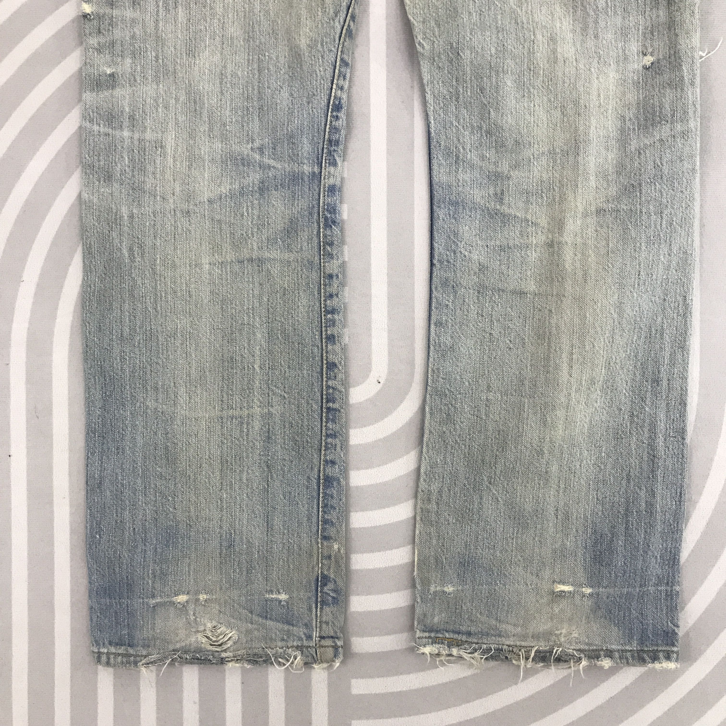 Levi's Vintage Levi's 501 Distressed rusty style Denim jeans Size US 32 / EU 48 - 6 Thumbnail
