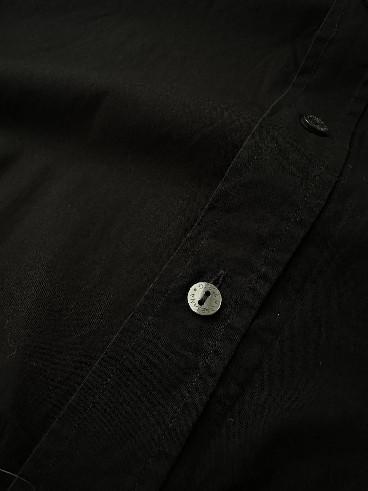 Dolce & Gabbana Vintage Dolce Gabbana Black Big Logo Shirt Size US M / EU 48-50 / 2 - 6 Thumbnail