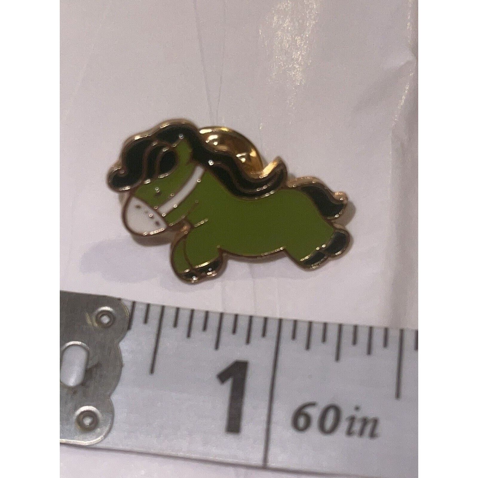 Other Green Horse In Mask Pin Brooch Size ONE SIZE - 1 Preview