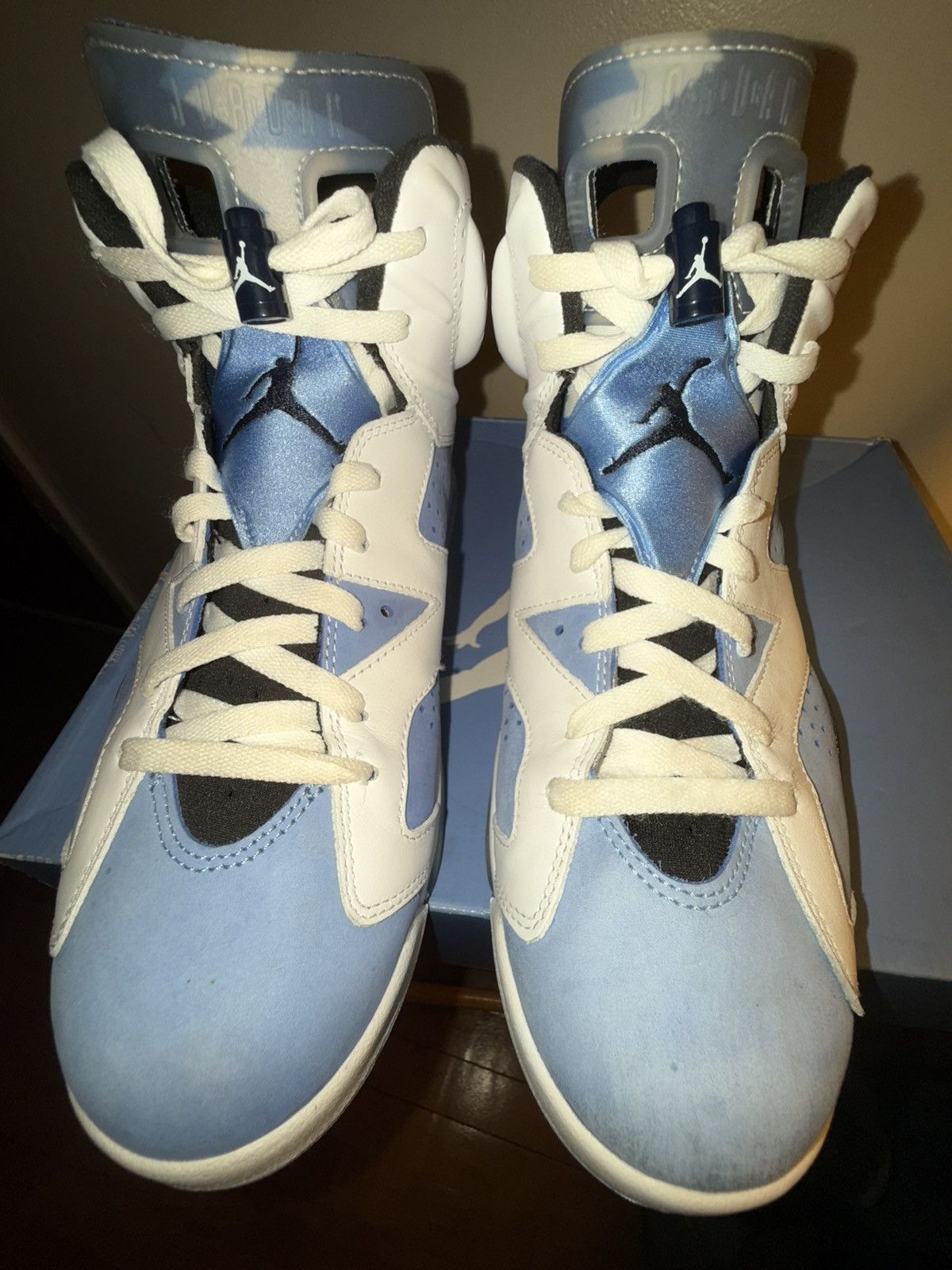 Jordan Brand Air Jordan 6 Retro “UNC Home” VVNDS! OG Box, Lace Locks sz9 Size US 9 / EU 42 - 13 Thumbnail