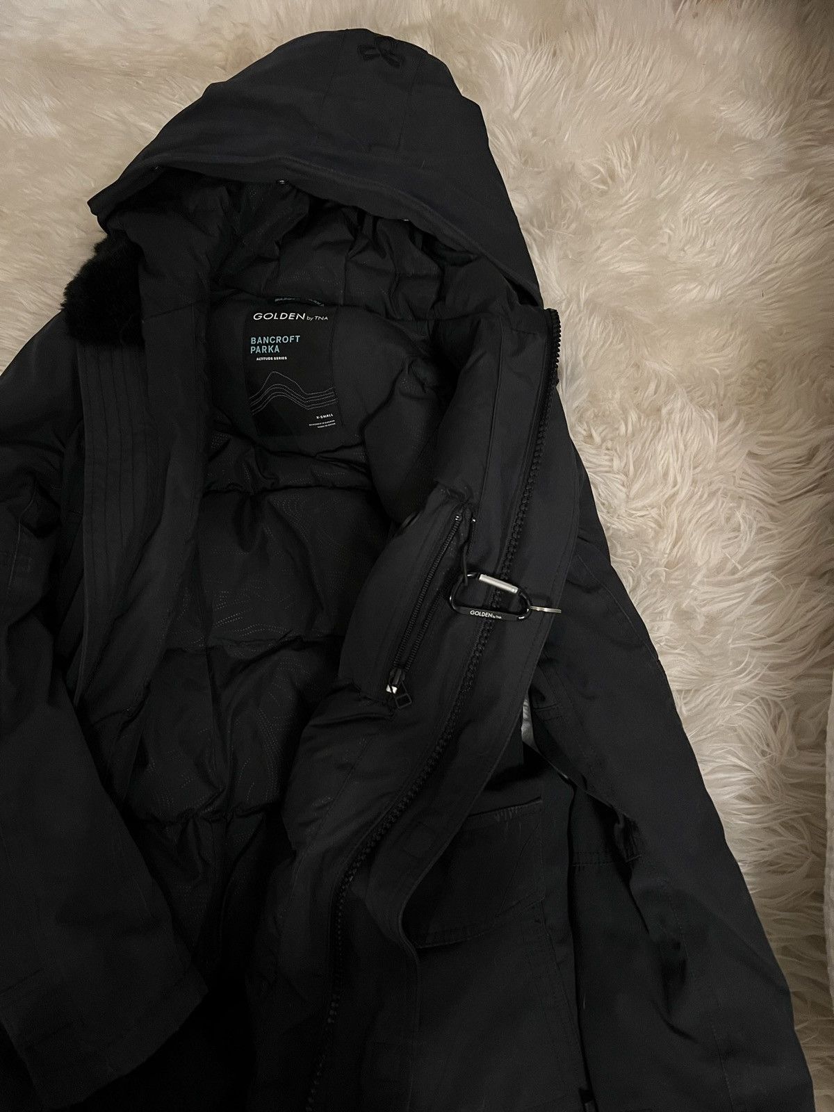 Aritzia BLACK ARITZIA BANCROFT PARKA Size XS / US 0-2 / IT 36-38 - 3 Thumbnail