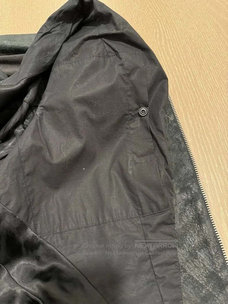 Rick Owens Rick Owens Leather Zipper Jacket. Size US M / EU 48-50 / 2 - 7 Thumbnail