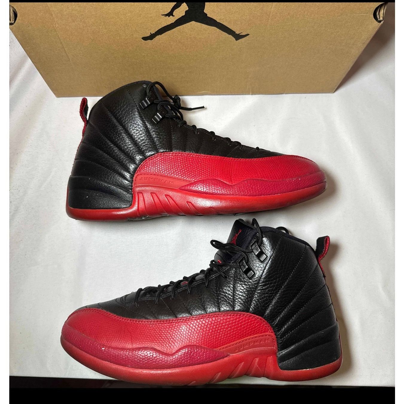 Jordan Brand × Nike Size 11.5 Nike Air Jordan 12 Retro Flu Game 2016 Men's Shoes Size US 11.5 / EU 44-45 - 2 Thumbnail