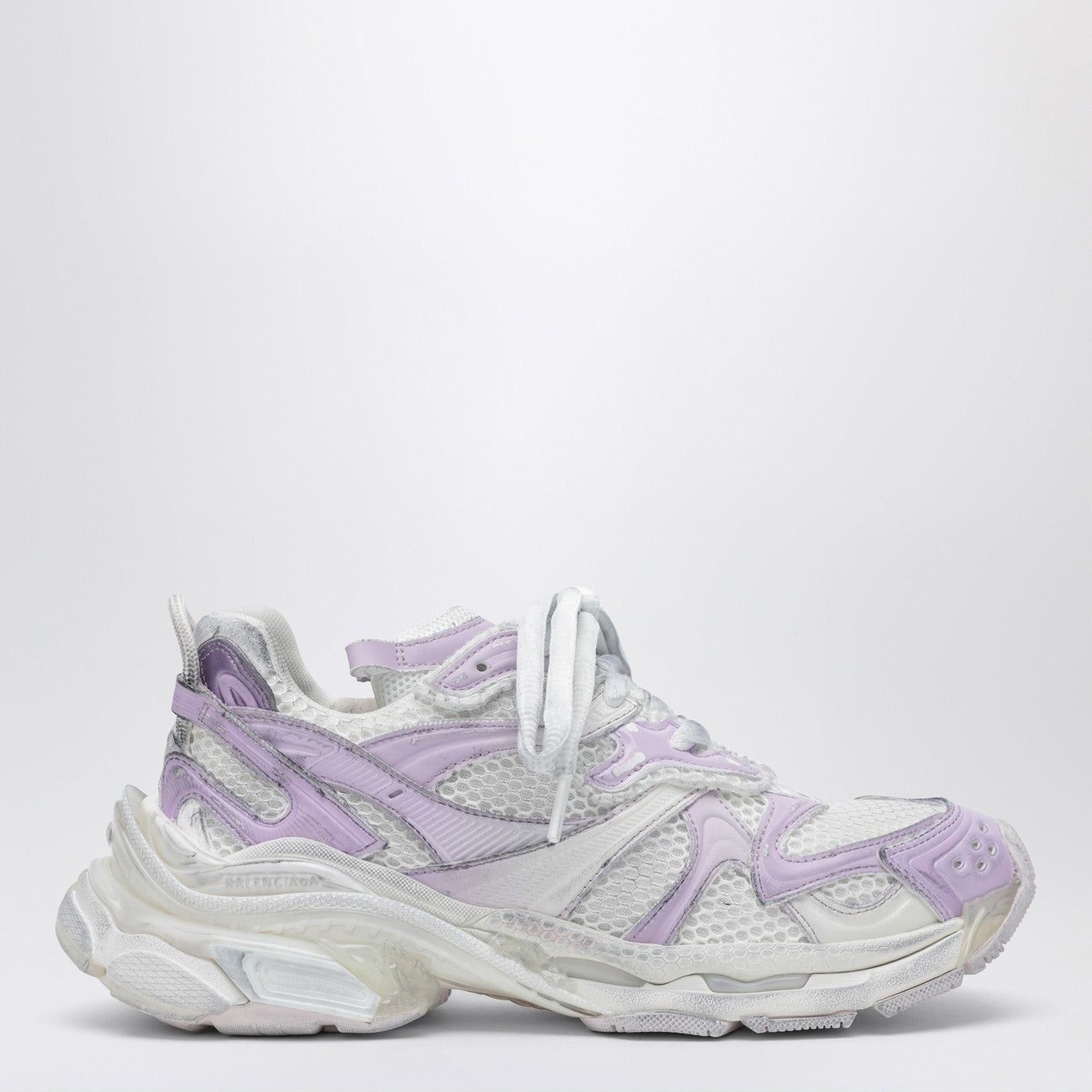 Balenciaga Balenciaga Runner 2 Gradient Sneakers In Light Grey/Lilac Size US 10 / IT 40 - 1 Thumbnail