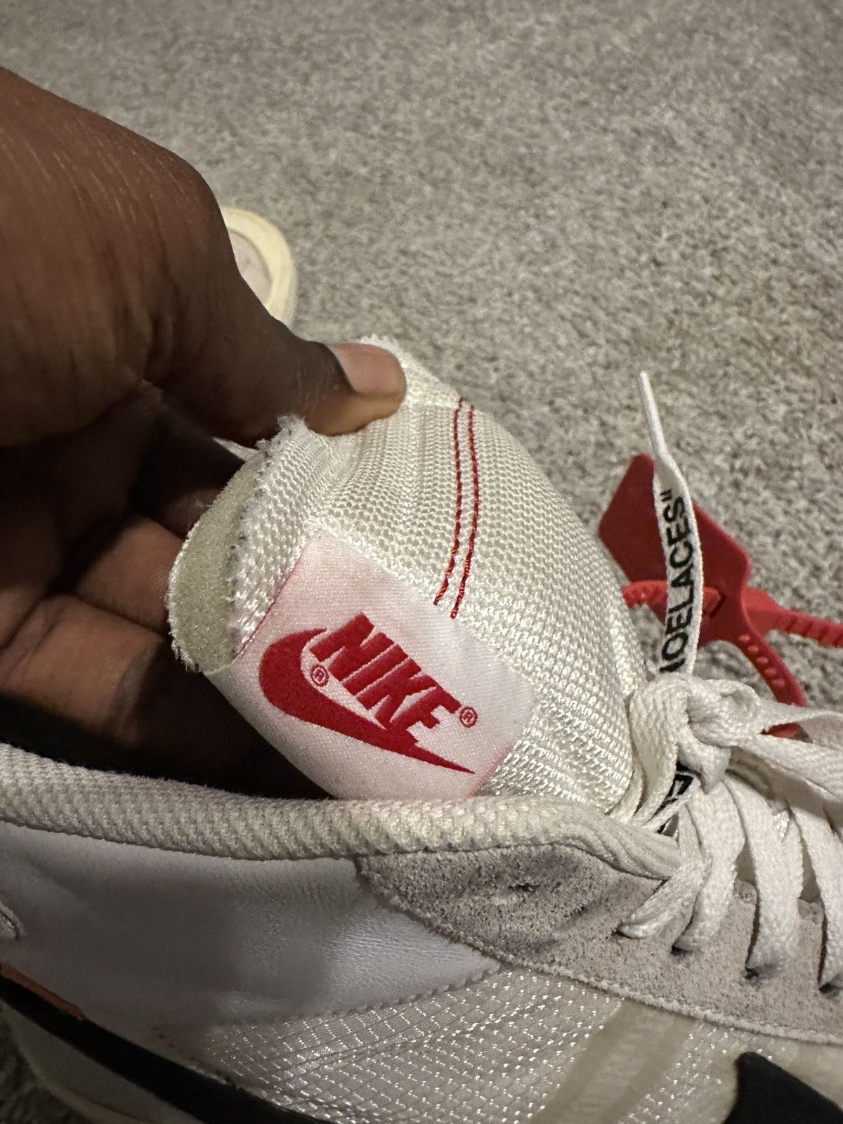 Nike × Off-White Nike off white the 10 blazer mid Size US 12 / EU 45 - 8 Thumbnail