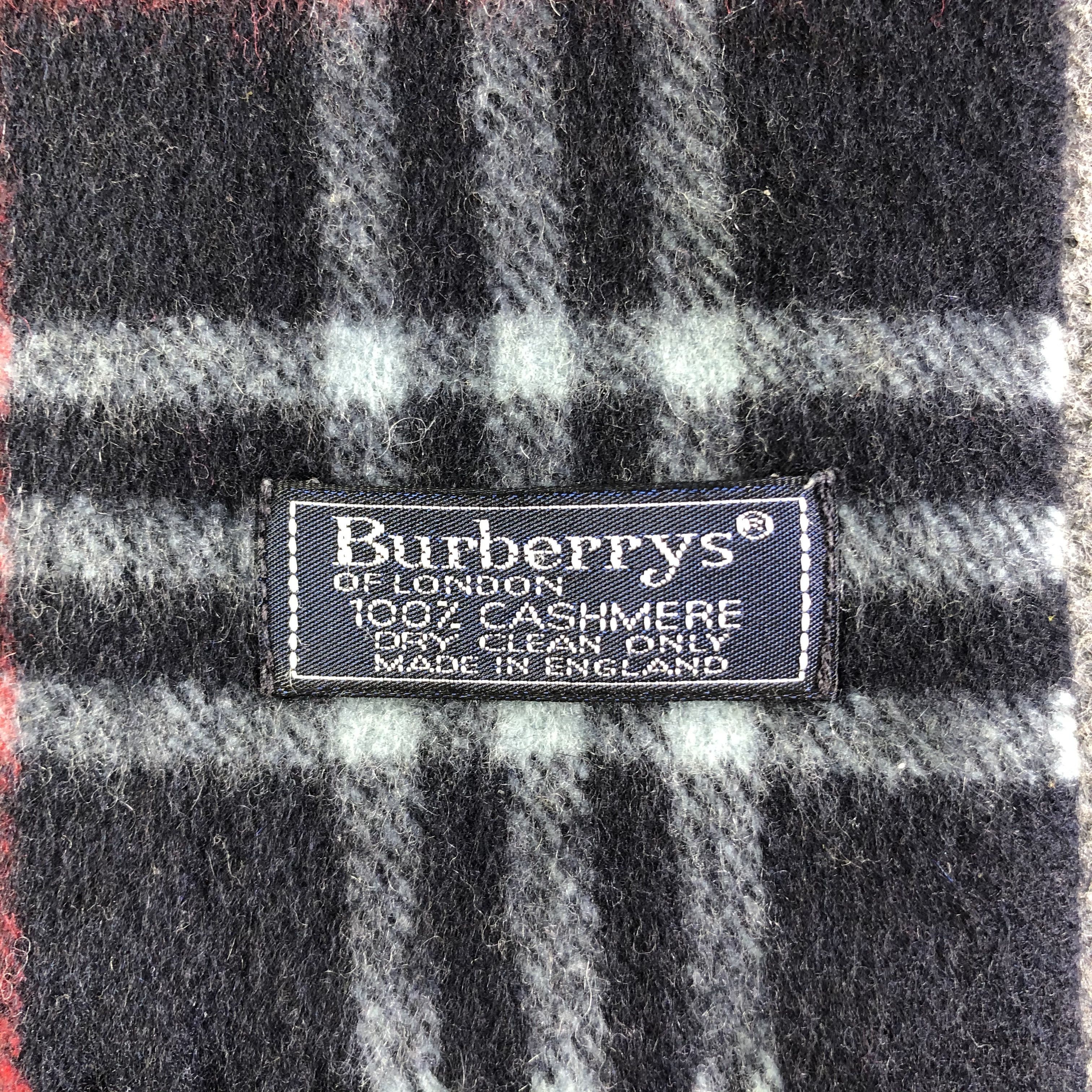 Burberry Burberry Cashmere Scarf / Muffler / Neckwear P472 Size ONE SIZE - 2 Thumbnail