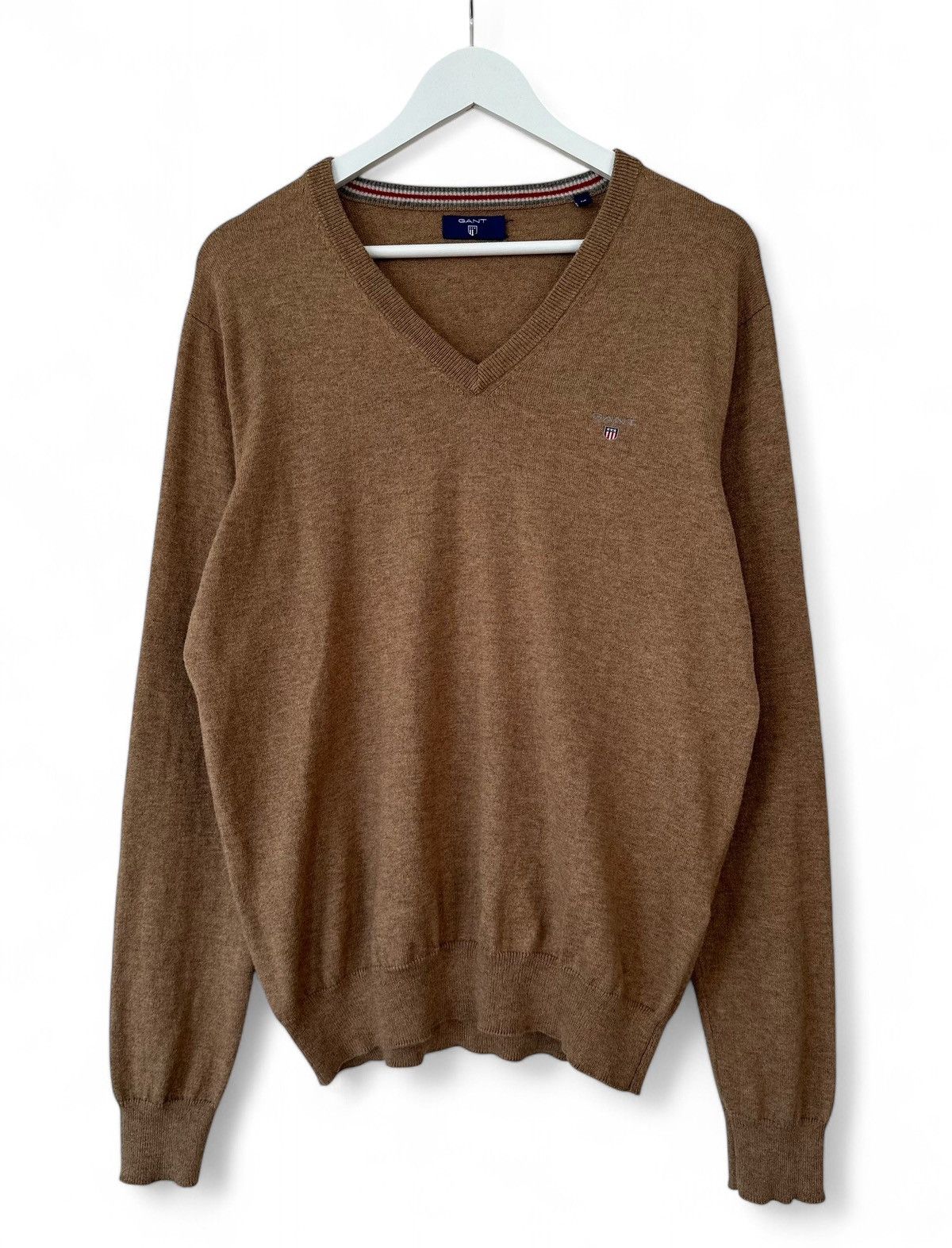 GANT Logo Sweater Jumper Wool Cotton Men's Size M