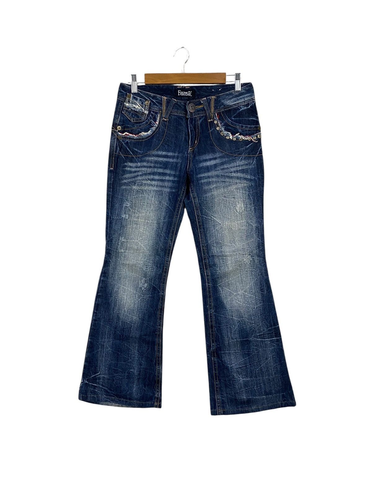 Seditionaries Fiapper punk gothic flared denim very rare Size US 30 / EU 46 - 7 Thumbnail