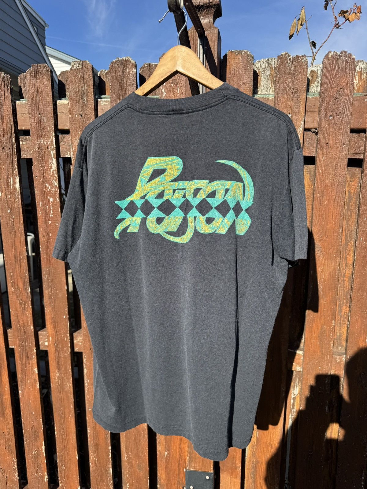 Brockum 1988 Poison Live Single Stitch Vintage Tee Size US XL / EU 56 / 4 - 2 Thumbnail