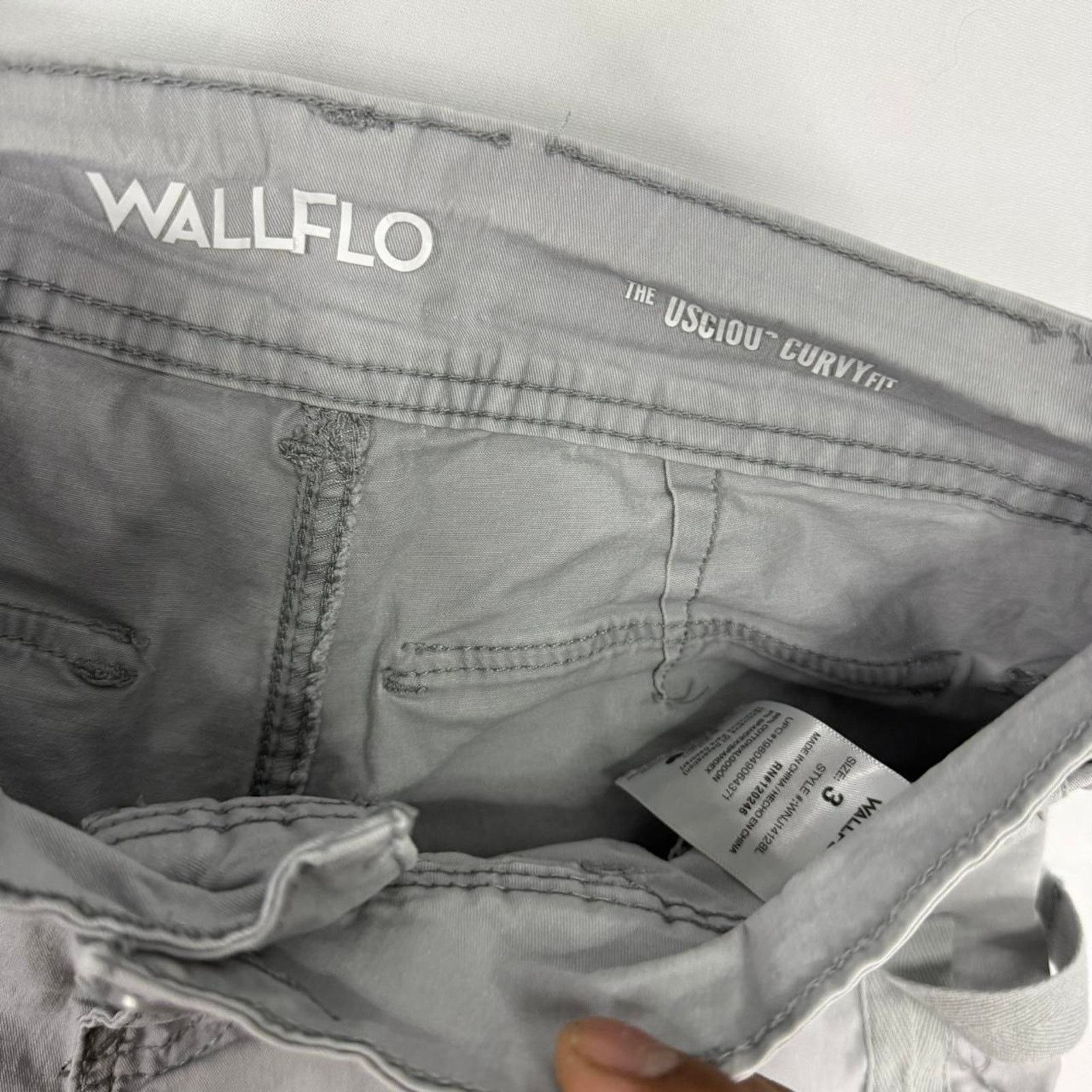 & Other Stories Wallflower Cury Fit Size 3 Cargo Mini Micro Low Rise Shorts Size 26" / US 2 / IT 38 - 2 Thumbnail
