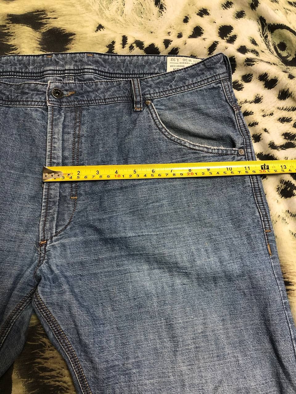 Diesel KROOLEY DIESEL Logo Y2K Jeans Streetwear denim pants Size US 36 / EU 52 - 9 Thumbnail