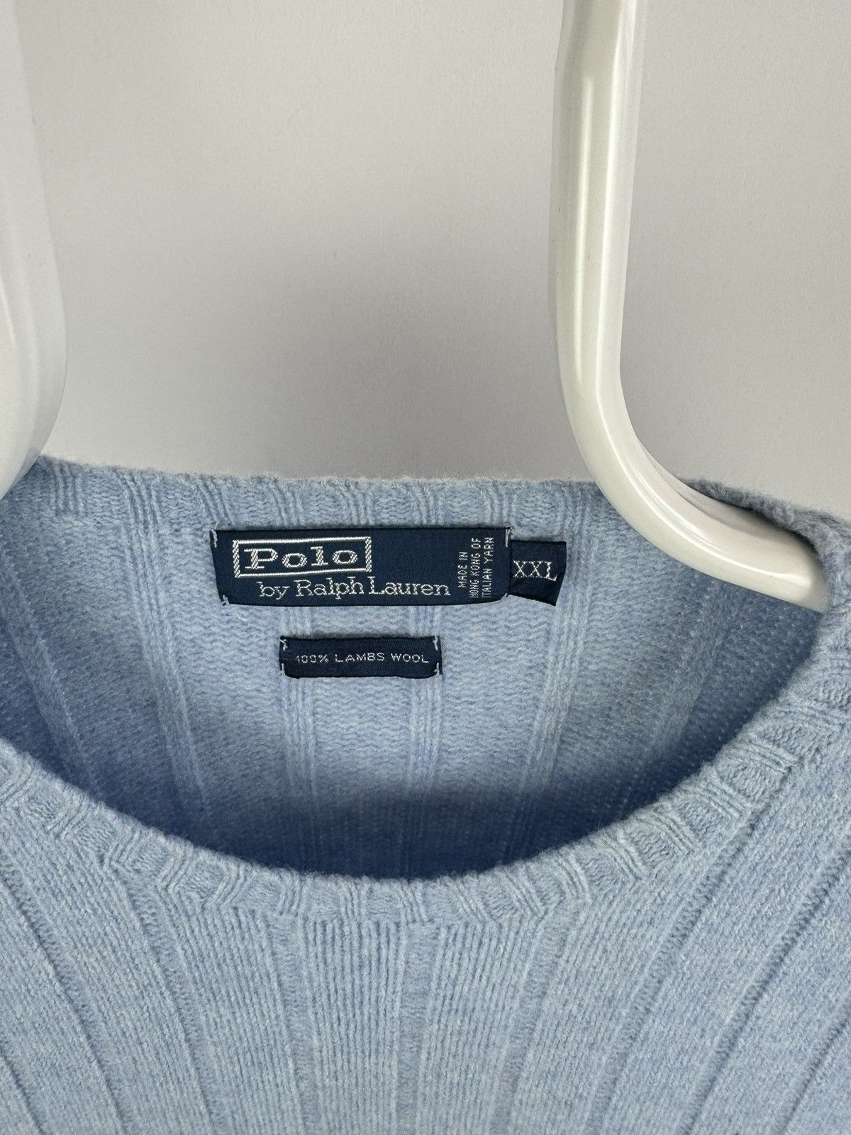 Polo Ralph Lauren Polo Ralph Lauren Vintage Lambswool Sweater Size US XXL / EU 58 / 5 - 3 Thumbnail