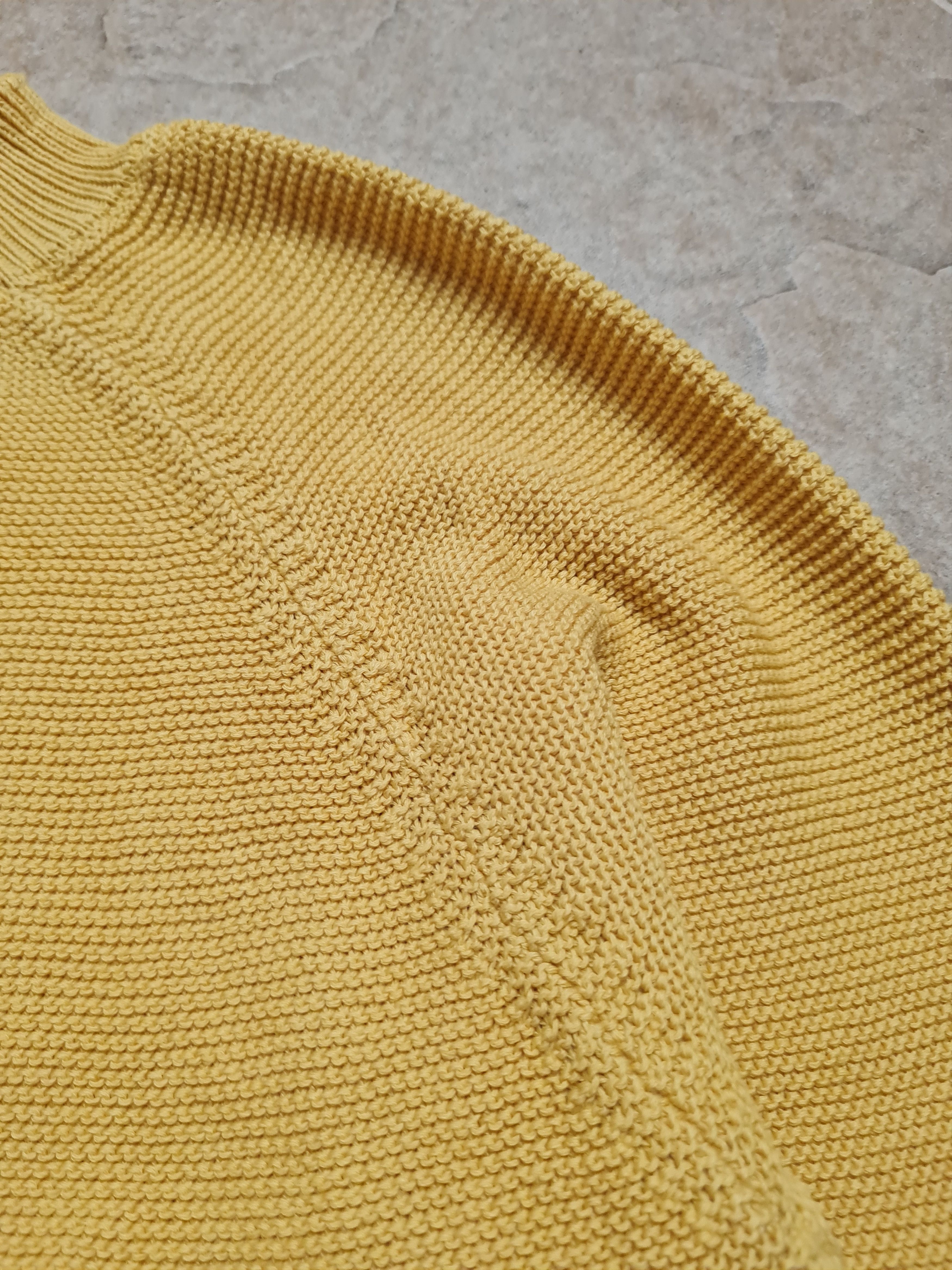 Max Mara Weekend Max Mara Womens Yellow Knit Sweater Raglan Sleeve Size M / US 6-8 / IT 42-44 - 13 Thumbnail