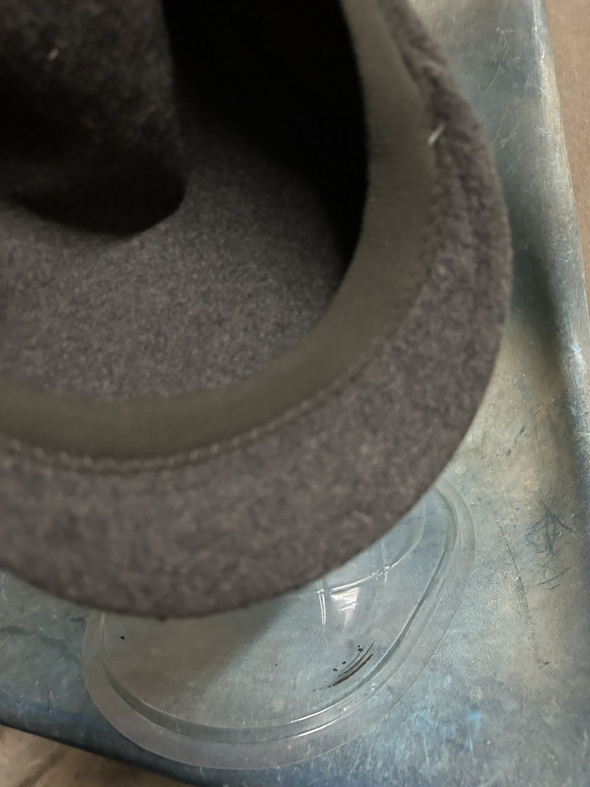 Kangol Wool 507 Charcoal Grey Flat Cap Size ONE SIZE - 6 Thumbnail
