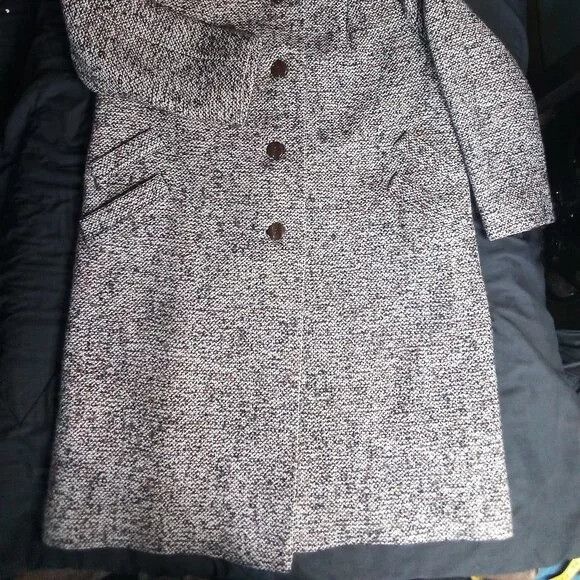 Other Vintage National Board Wool Overcoat Pea Coat Union ILGWU Size US L / EU 52-54 / 3 - 3 Thumbnail