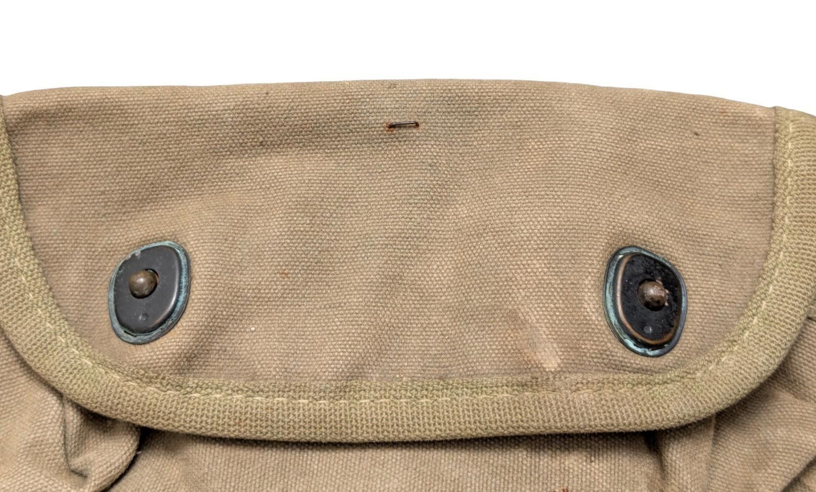 Other Genuine WWII USMC 2-Cell Grenade Pouch Size ONE SIZE - 2 Thumbnail