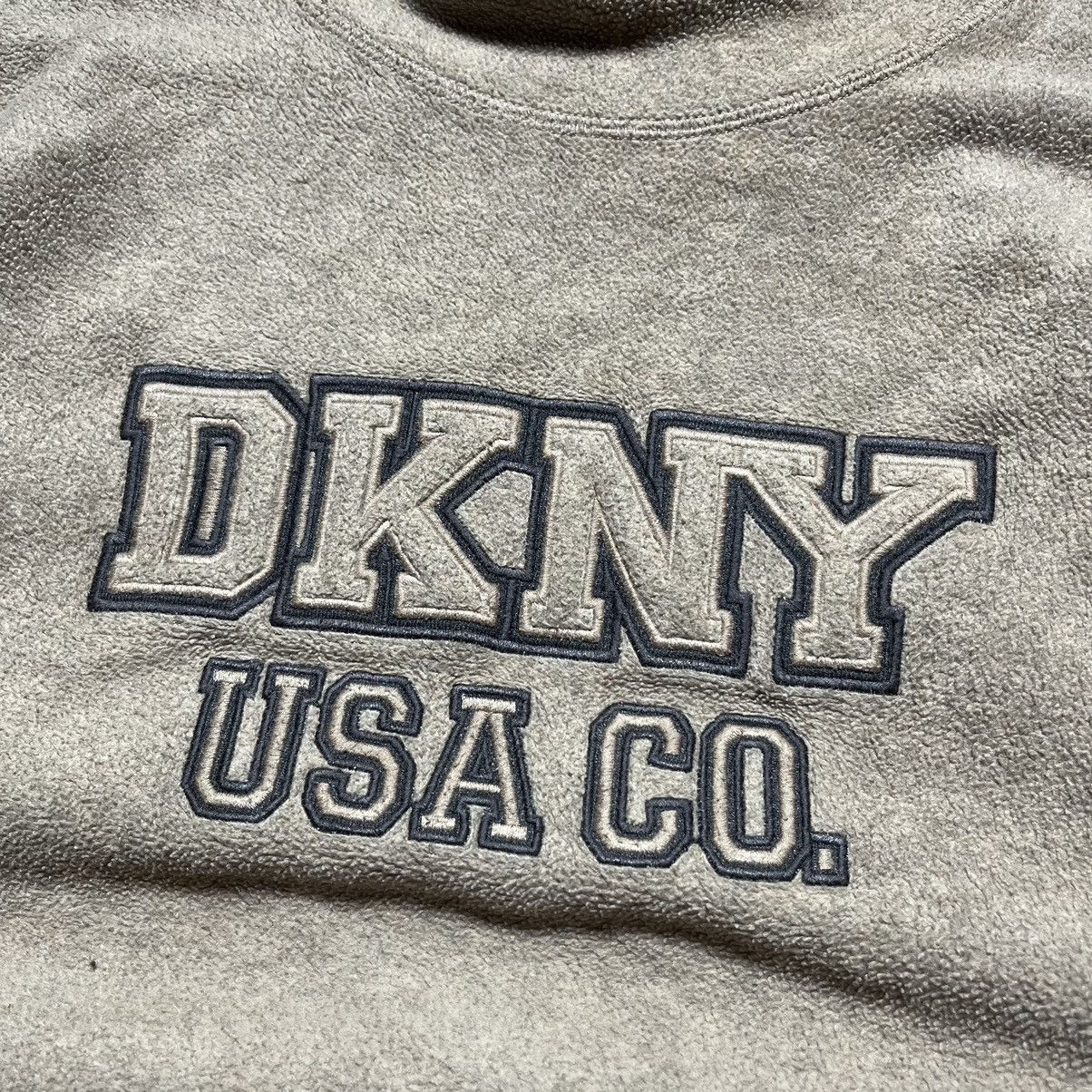 DKNY × Vintage 💥RARE Vintage DKNY USA CO. Spell Out Sweetshirts 90s Size US M / EU 48-50 / 2 - 2 Thumbnail