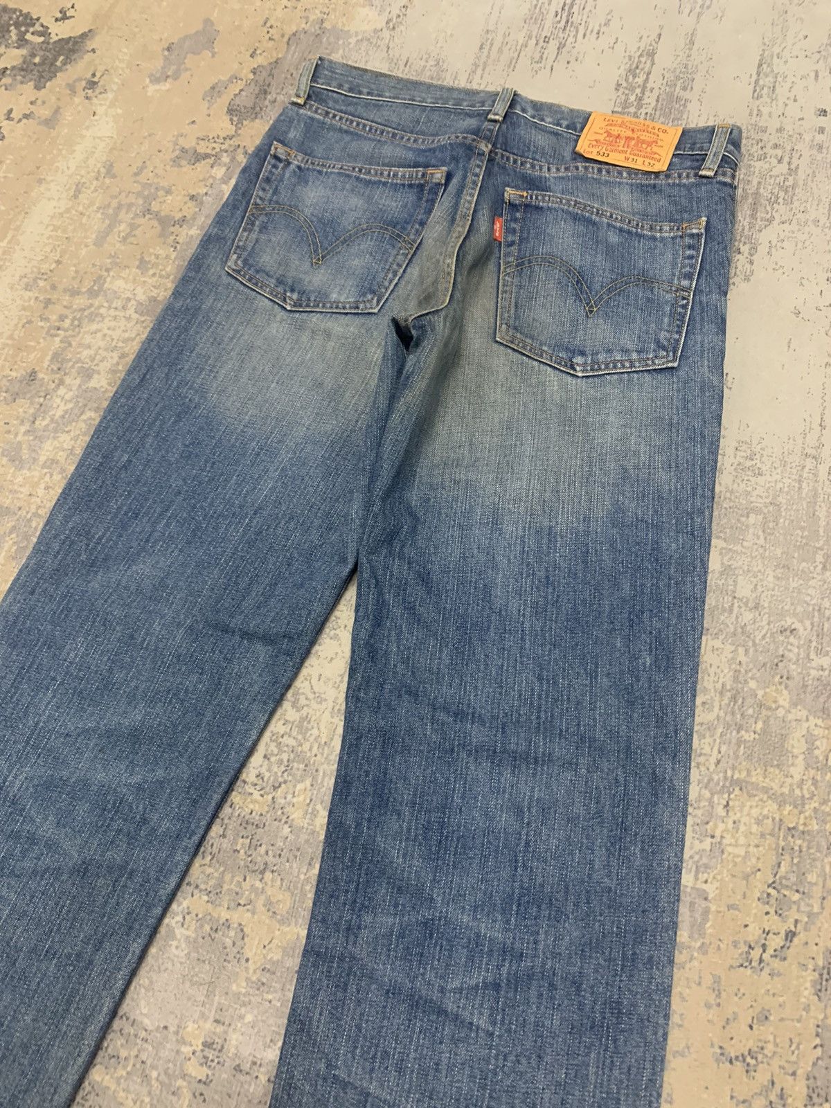 Levi's VTG Y2K Levi's Japan 533 Loose Straight Leg Jeans Cotton Size US 32 / EU 48 - 11 Thumbnail