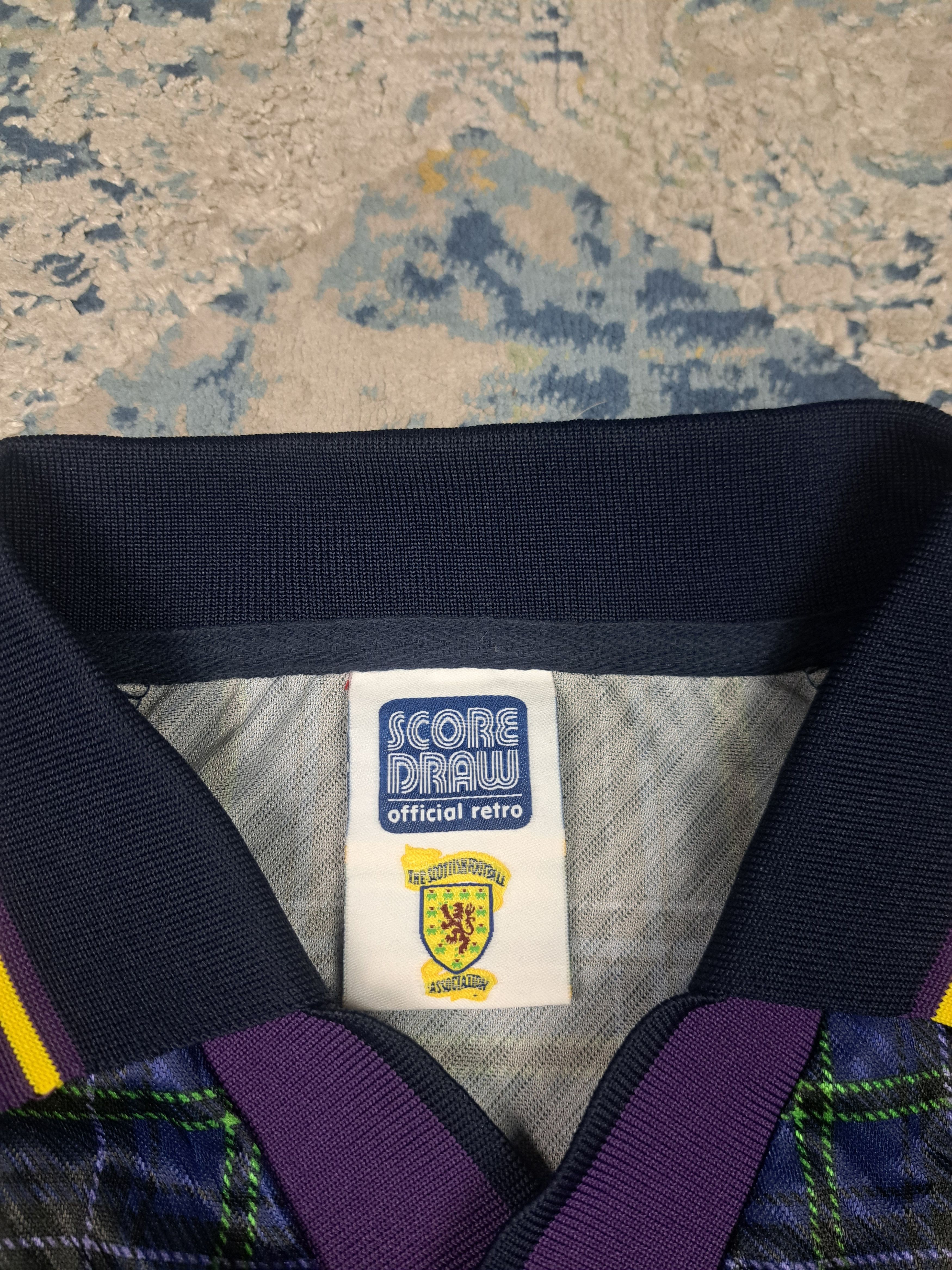 Other Vintage #9 McCoist Scotland Home Kit Soccer Blokecore Size US M / EU 48-50 / 2 - 6 Thumbnail
