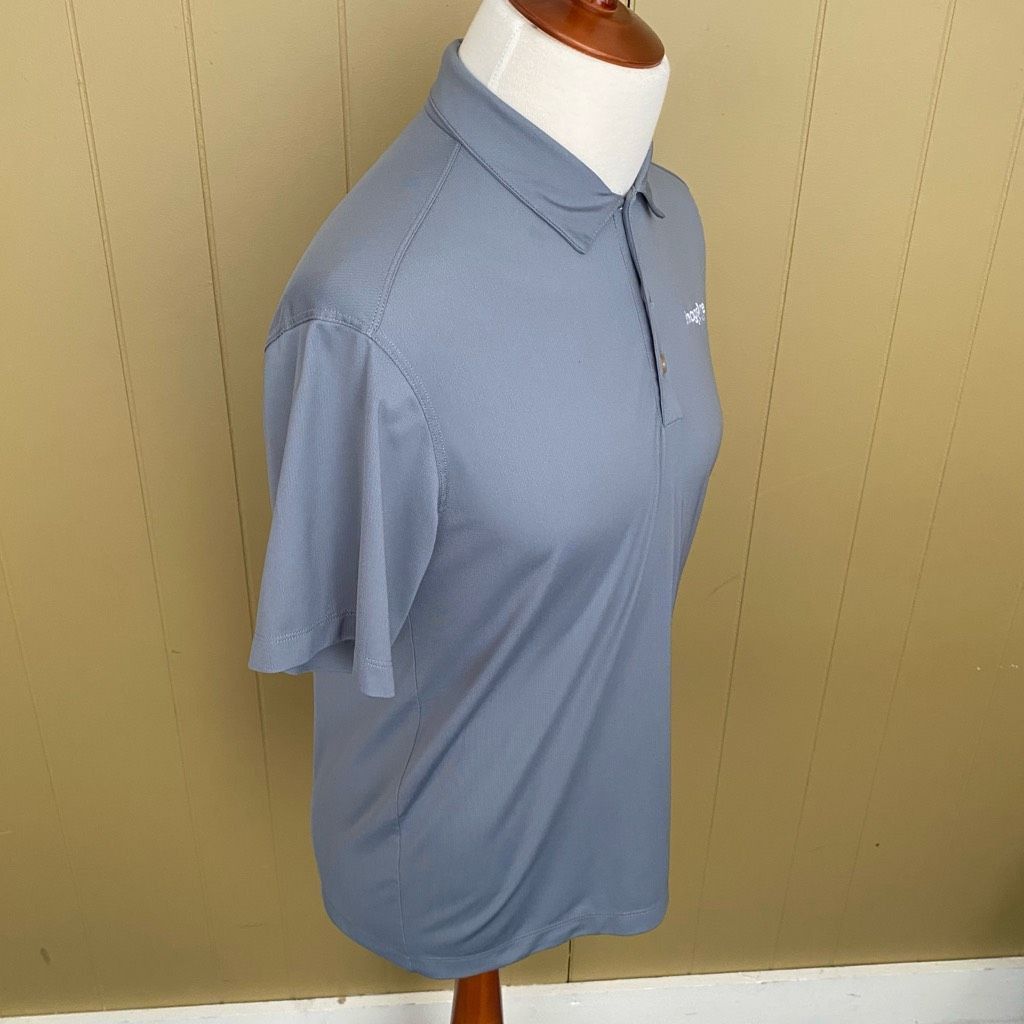 Nike Nike Golf men M drifit short sleeve 3 button polo shirt grey Size US M / EU 48-50 / 2 - 4 Thumbnail