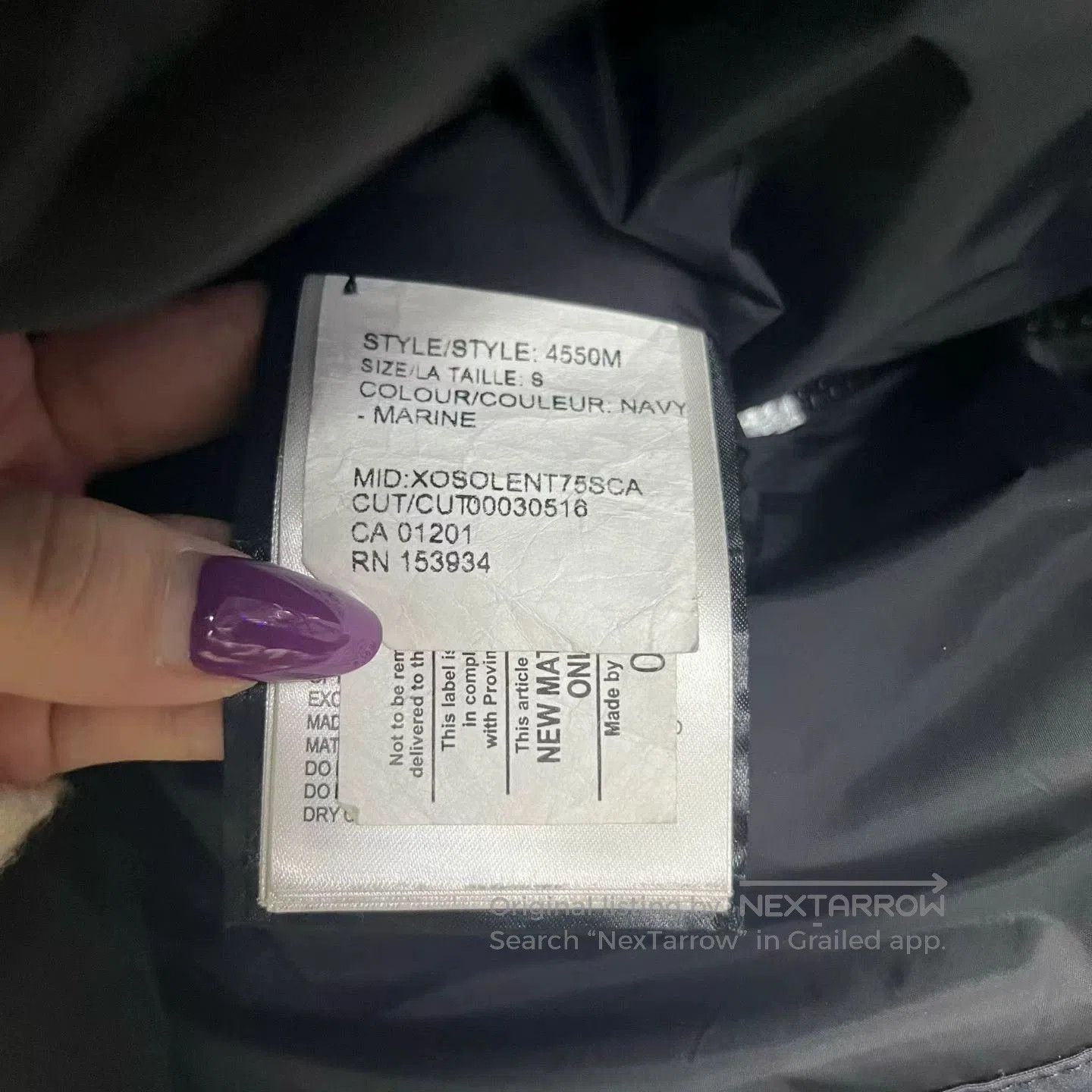 Canada Goose canada goose navy blue hooded down jacket. Size US S / EU 44-46 / 1 - 4 Thumbnail