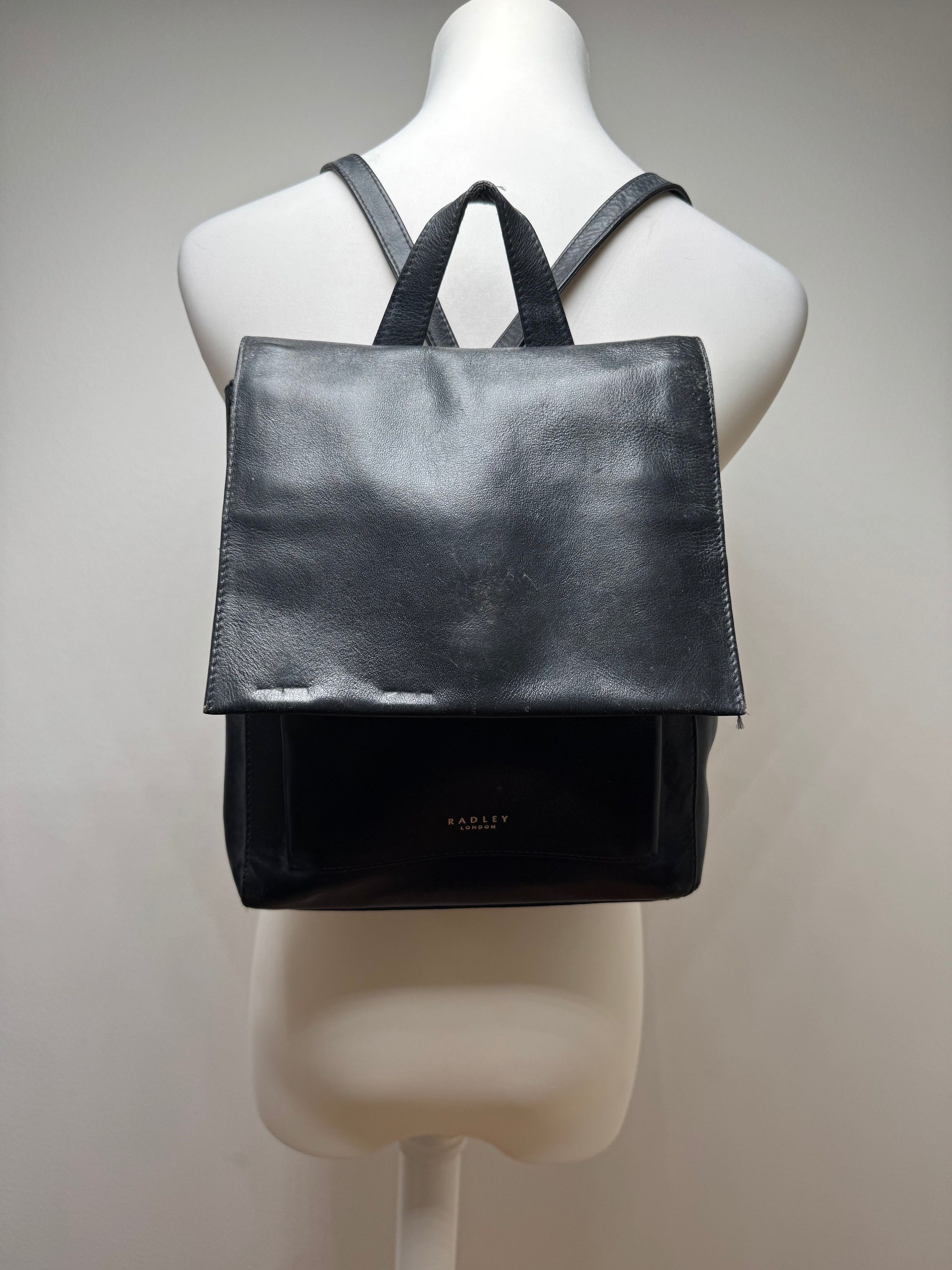 Other Vintage Radley London leather Backpack Black Size ONE SIZE - 1 Thumbnail