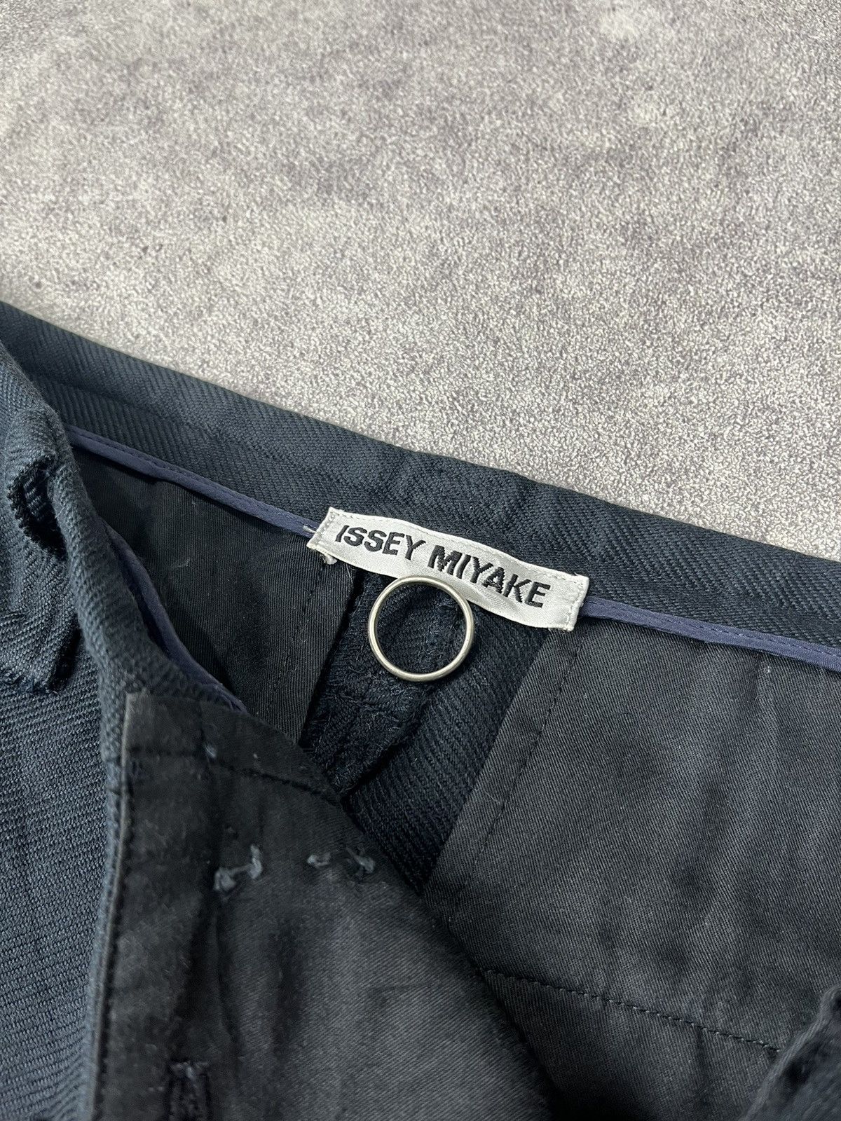 Hysteric Glamour × Issey Miyake × Japanese Brand Issey miyake trouser pants navy Size US 32 / EU 48 - 6 Thumbnail