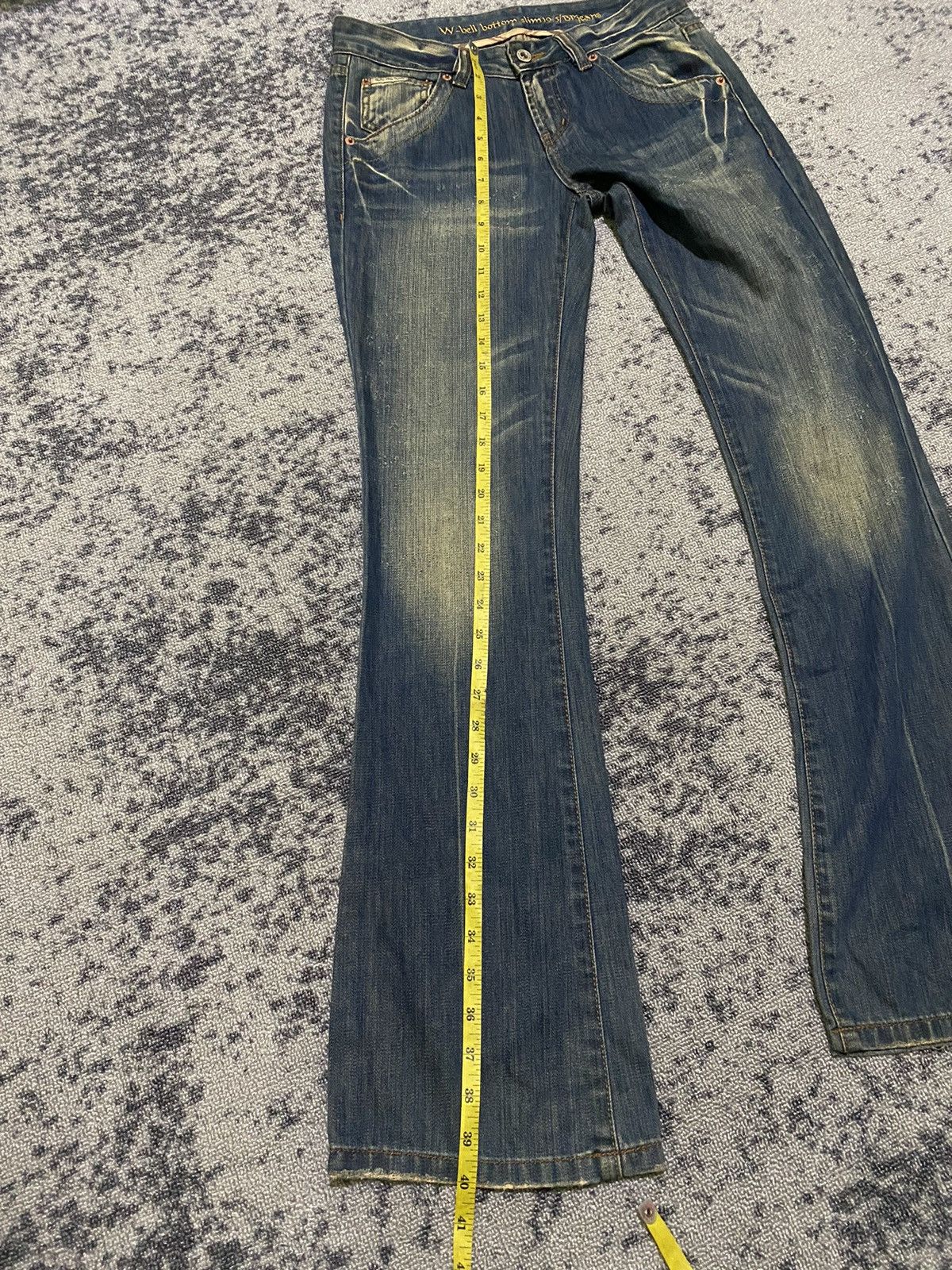 Hysteric Glamour × If Six Was Nine × Japanese Brand Y2k Bean pole ifsixwasnine bootcut jeans Size US 29 - 9 Thumbnail