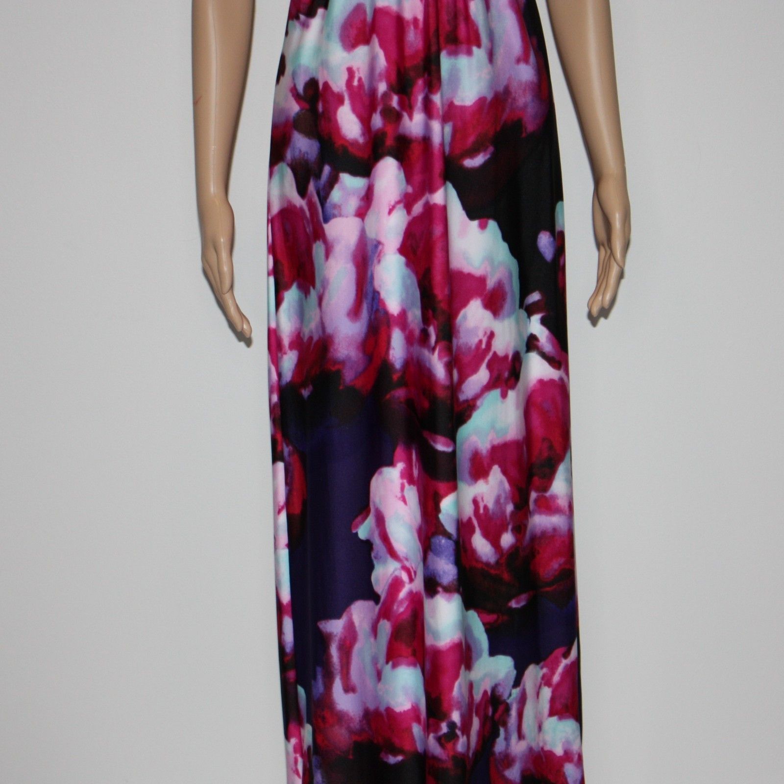 Mexx Mexx Women's Halter Top Floral Maxi Dress in size Large Size L / US 10 / IT 46 - 3 Thumbnail