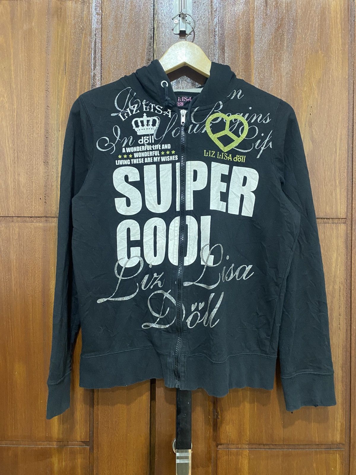 If Six Was Nine Lislizadoll japanese cute y2k kawai vkei hoodie poem Size US M / EU 48-50 / 2 - 1 Thumbnail
