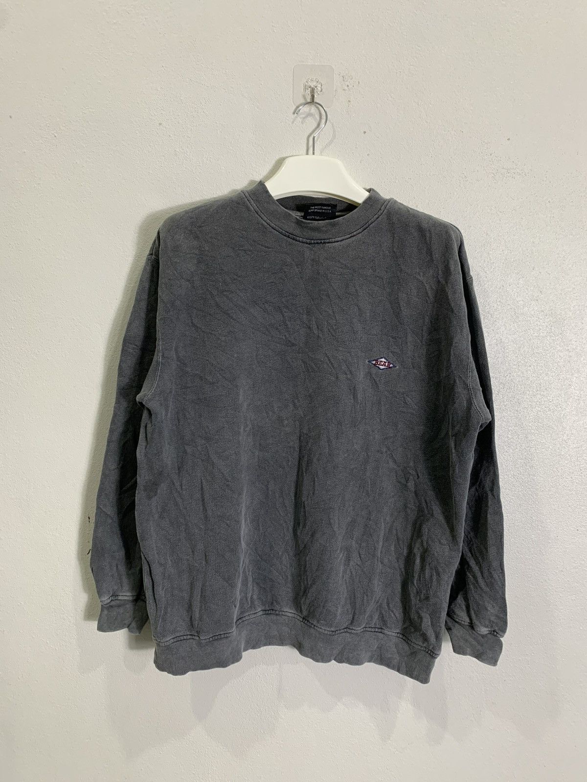Vintage Vintage BEAR SURF 🏄 FLOWER WAVE SURF Graphic Sweatshirt Size US L / EU 52-54 / 3 - 2 Thumbnail