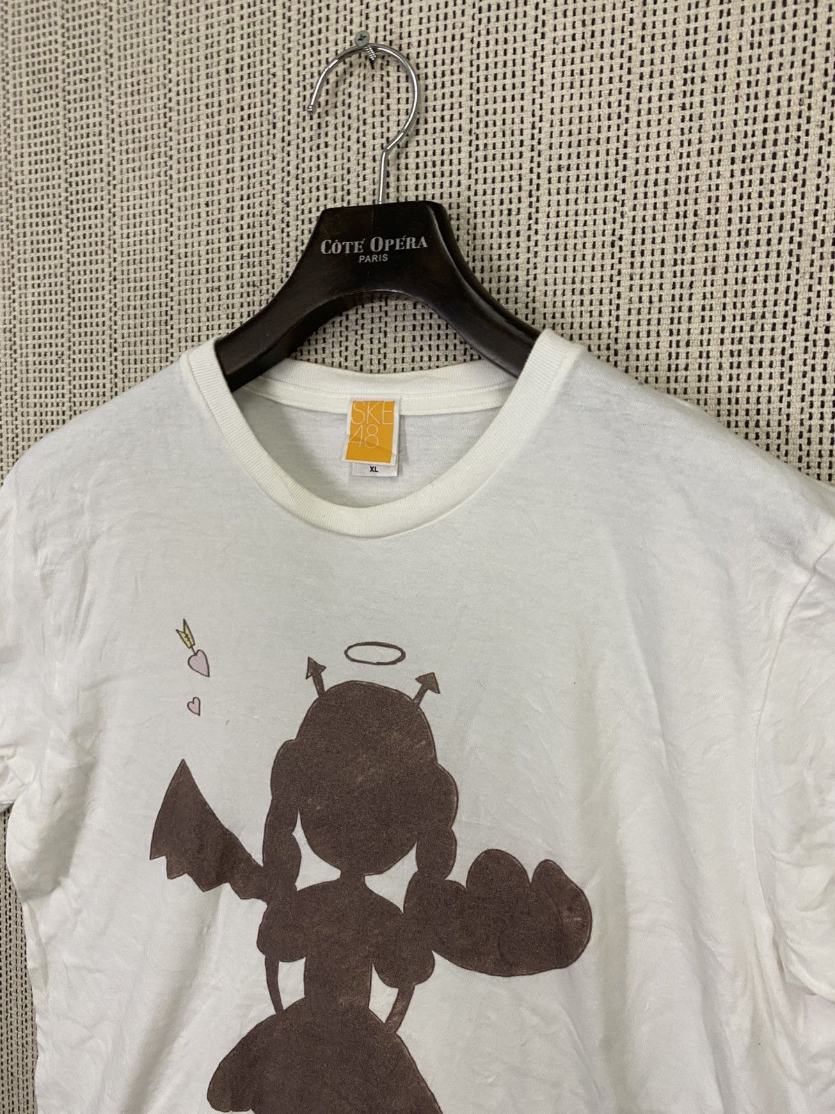 Anime × Japanese Brand × Vintage Vintage japanase anime sk48 angel or devil tshirt Size US XL / EU 56 / 4 - 7 Thumbnail