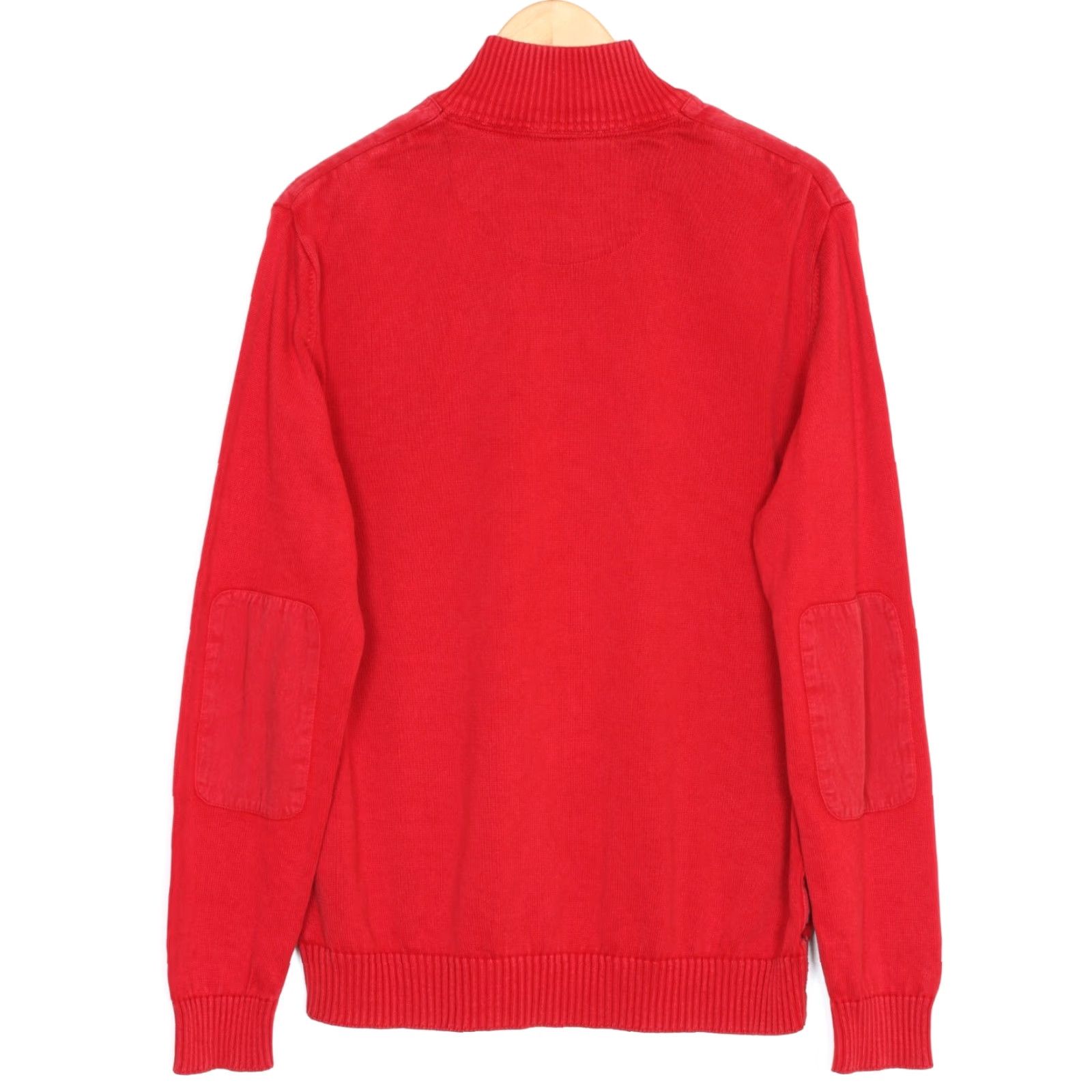 Napapijri Napapijri Jumper Sweater Men XL Red Cotton Buttons Down Neck Size US XL / EU 56 / 4 - 3 Thumbnail