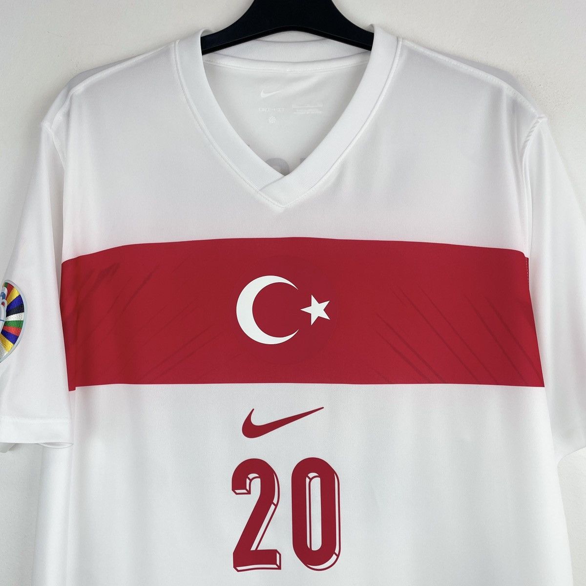 Nike Turkey Ferdi Kadioglu Nike Jersey Shirt Men Euro 2024 sz XXL Size US XXL / EU 58 / 5 - 3 Thumbnail