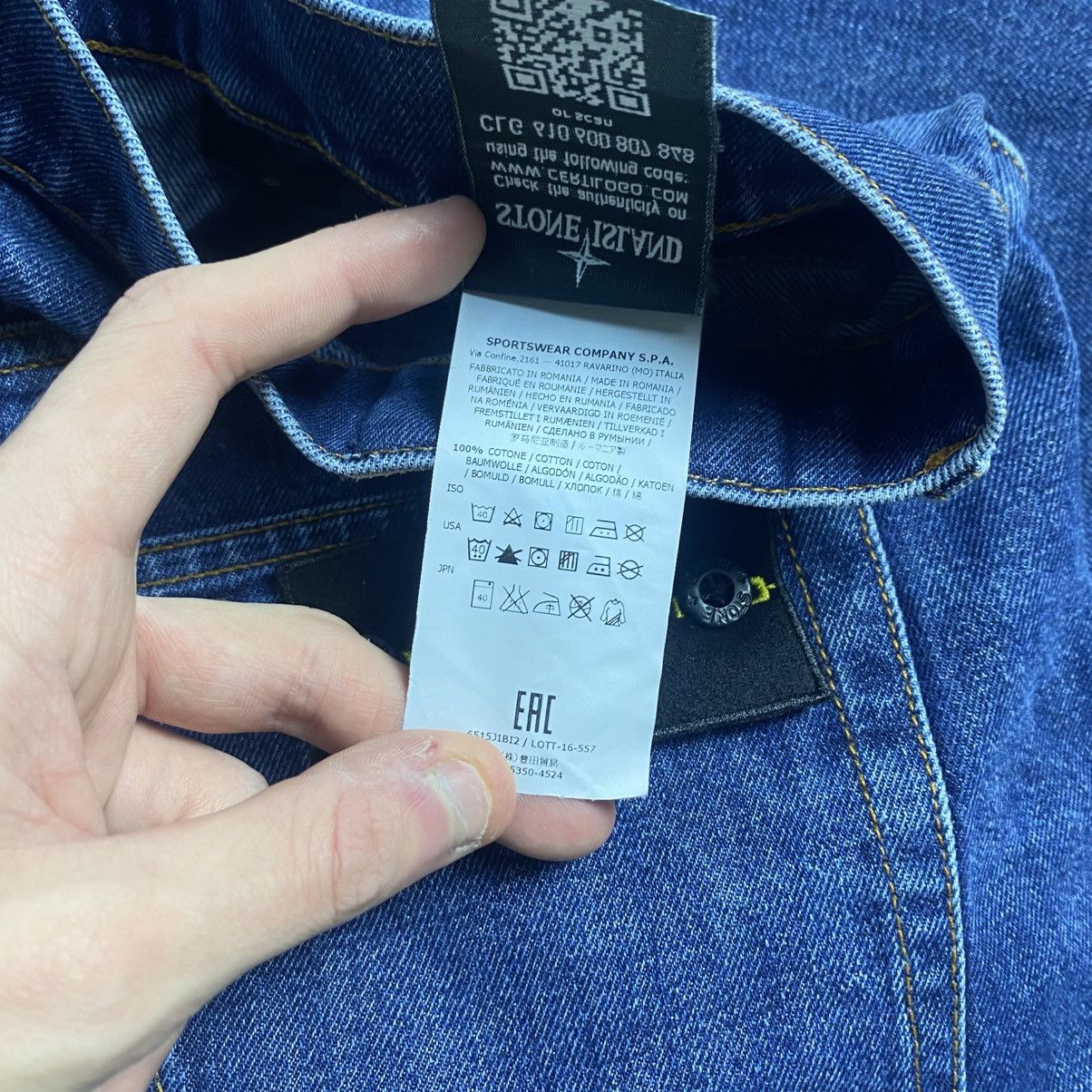 Stone Island Jeans Patch Logo