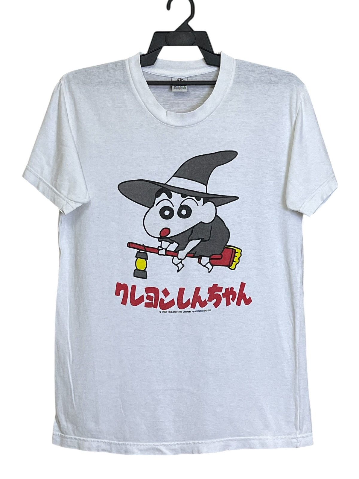 Anime Vintage 90s SHINCHAN by usui yoshito 1992 anime tee shirts Size US M / EU 48-50 / 2 - 1 Thumbnail