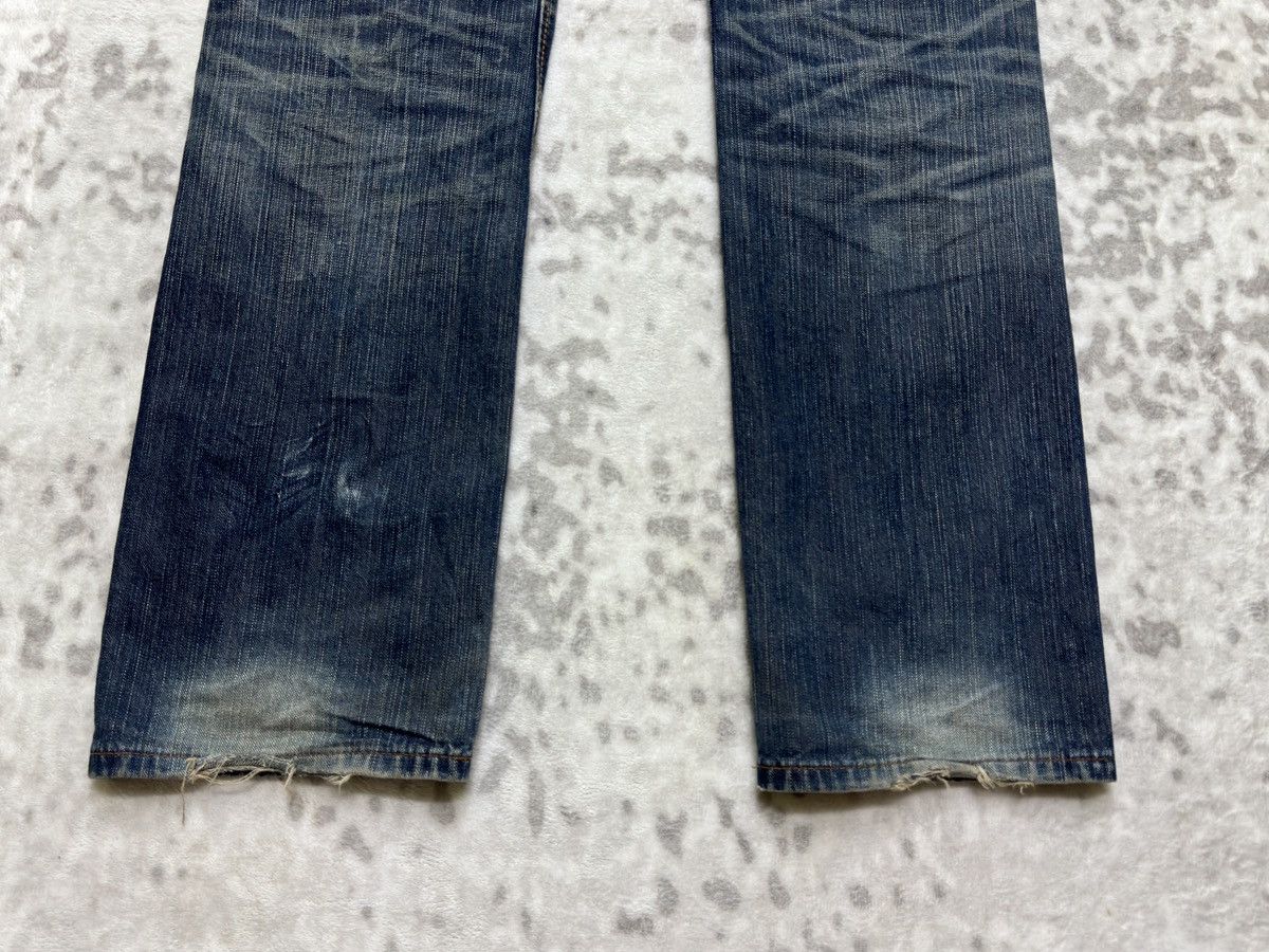 Edwin Vintage Edwin Claw Mark Distressed Denim Jeans Size US 32 / EU 48 - 13 Thumbnail