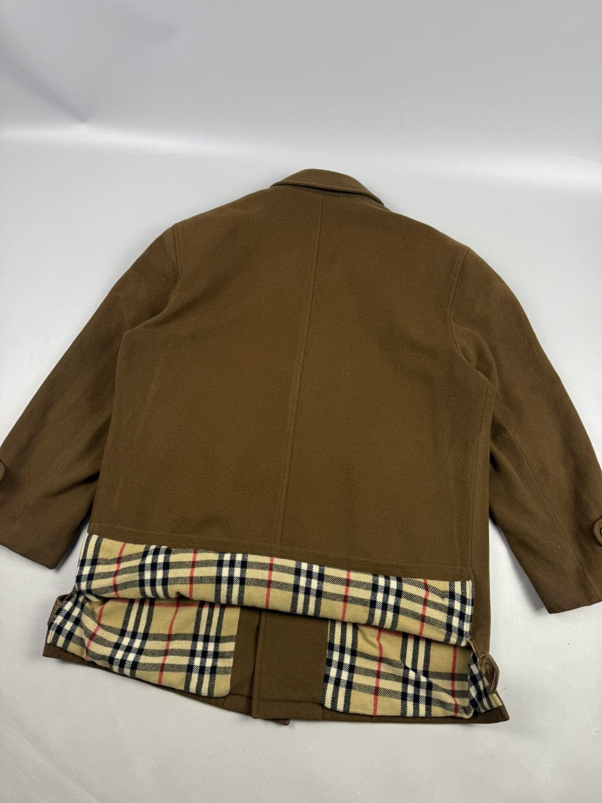 Burberry Burberry heavy coat brown full novacheck size S men Size US S / EU 44-46 / 1 - 9 Thumbnail