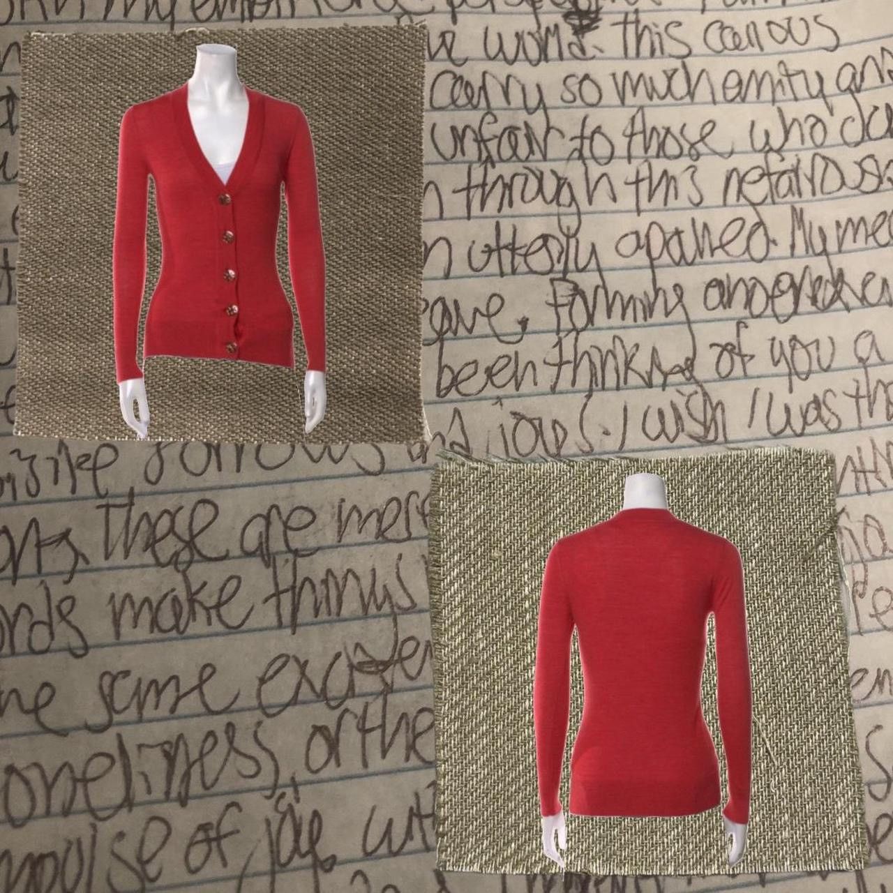 Tory Burch tory burch merino wool cardigan Size XXS / US 00 / IT 34 - 2 Thumbnail