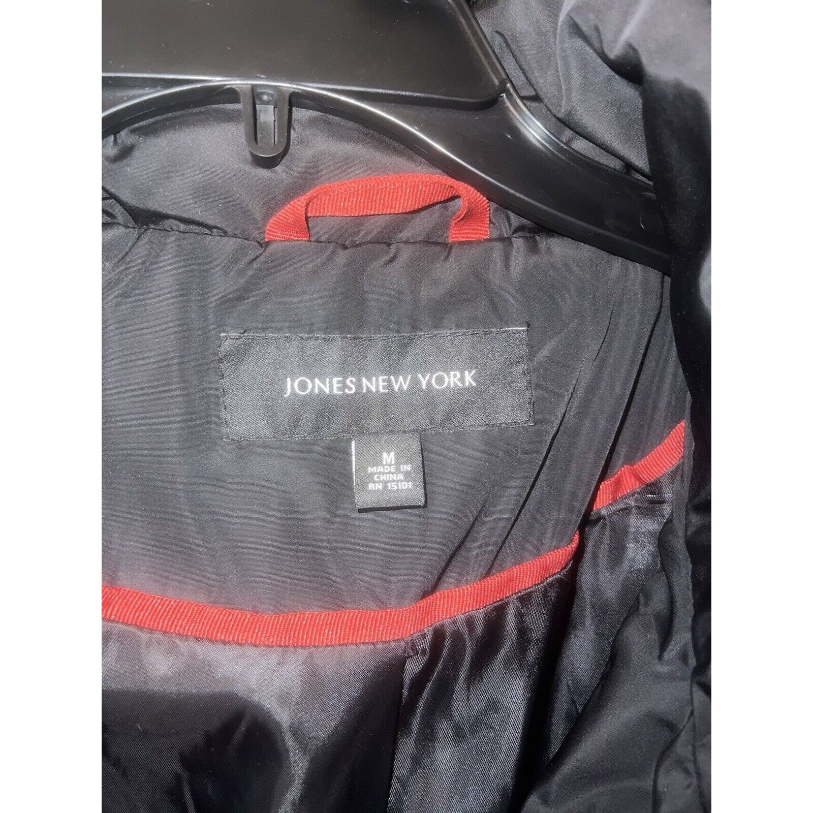 Jones New York Jones New York Women’s Down Coat Black Medium Ladies Jacket Size M / US 6-8 / IT 42-44 - 8 Thumbnail