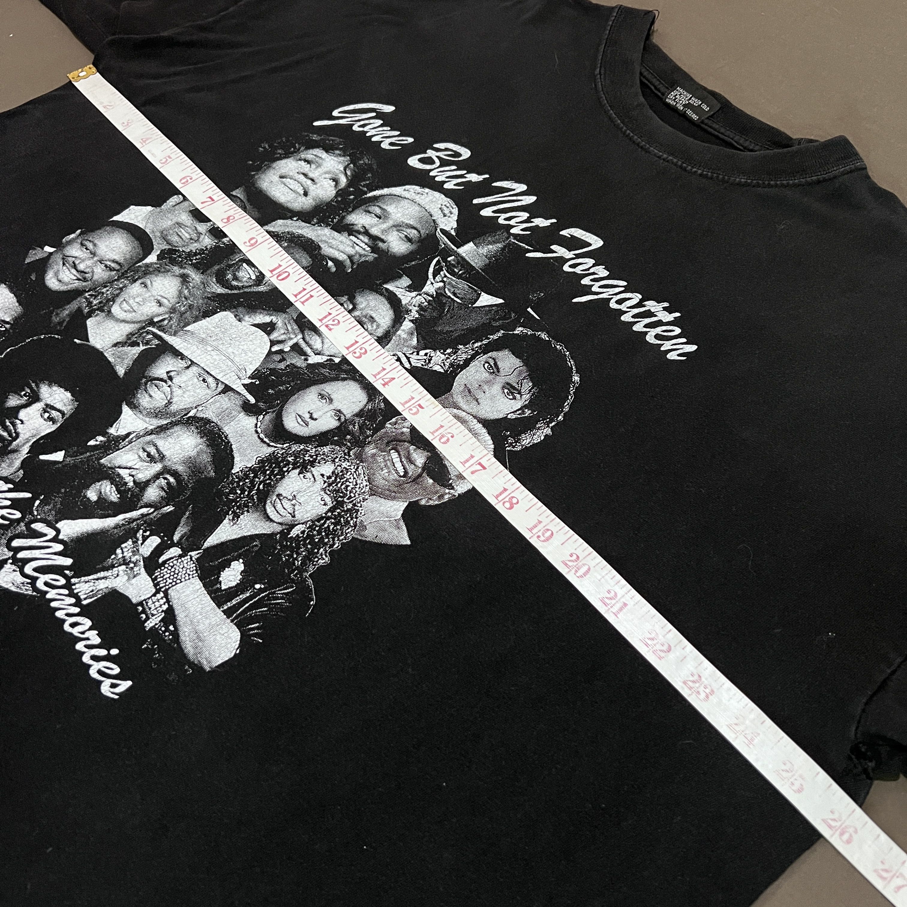 Rap Tees × Vintage Vintage Y2K Gone But Not Forgotten Rap Tee R&B Soul Funk 4XL Size US XXL / EU 58 / 5 - 12 Thumbnail