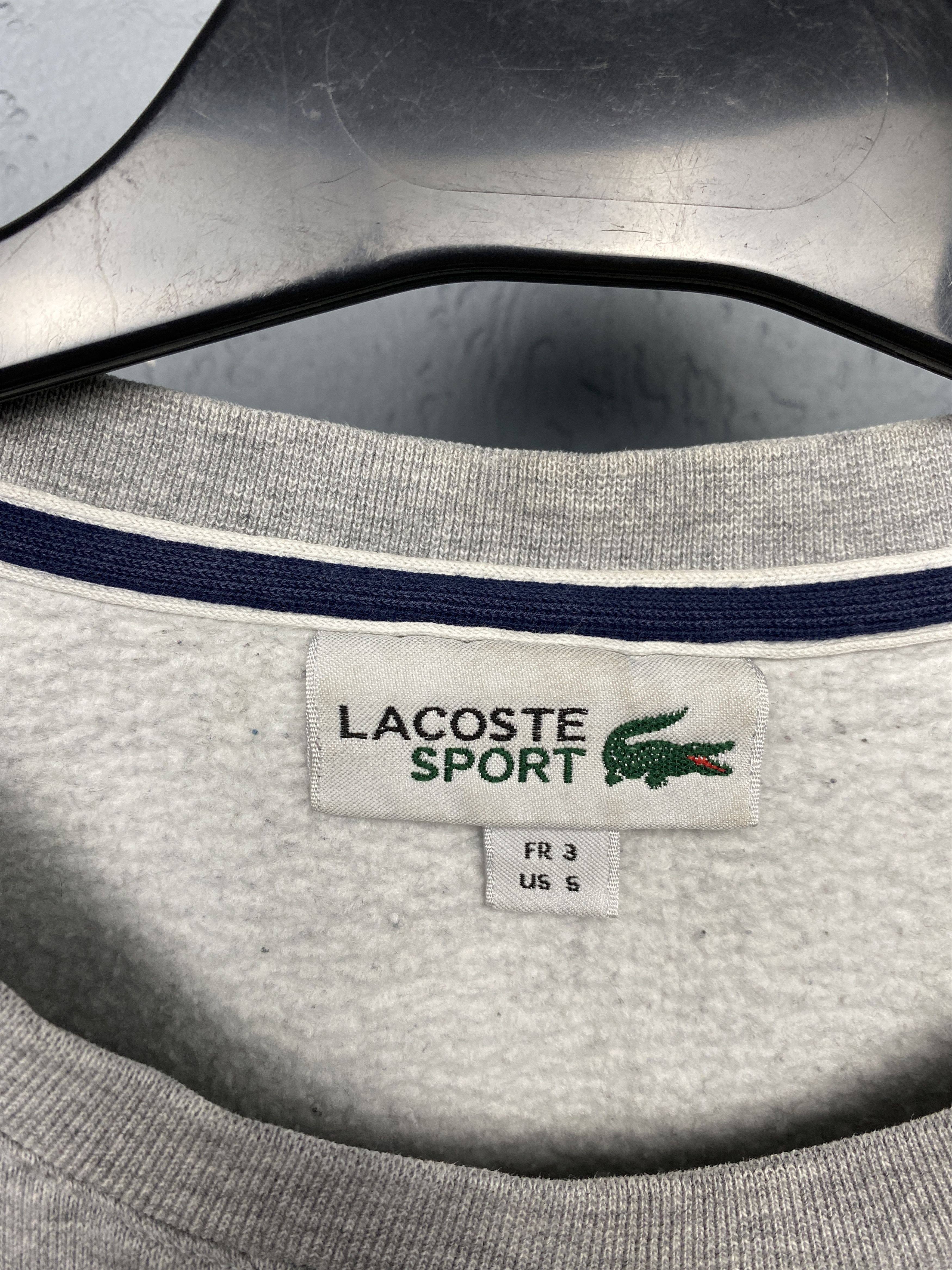 Lacoste Lacoste Vintage Mens Crew Neck Sweatshirt Size US S / EU 44-46 / 1 - 4 Thumbnail