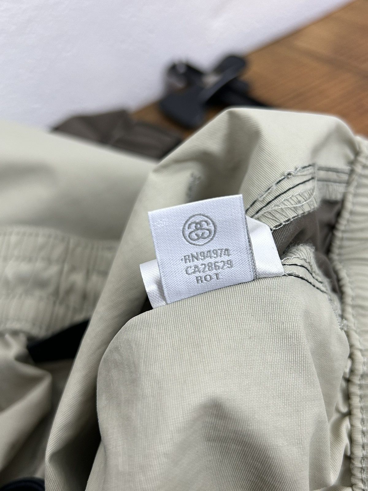 Stussy Stussy Autopark Contrast Nylon Pants Trousers In Beige Size US 28 / EU 44 - 15 Thumbnail